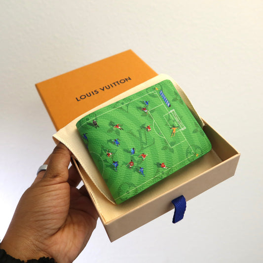 LOUIS VUITTON Soccer Multiple Bifold Wallet