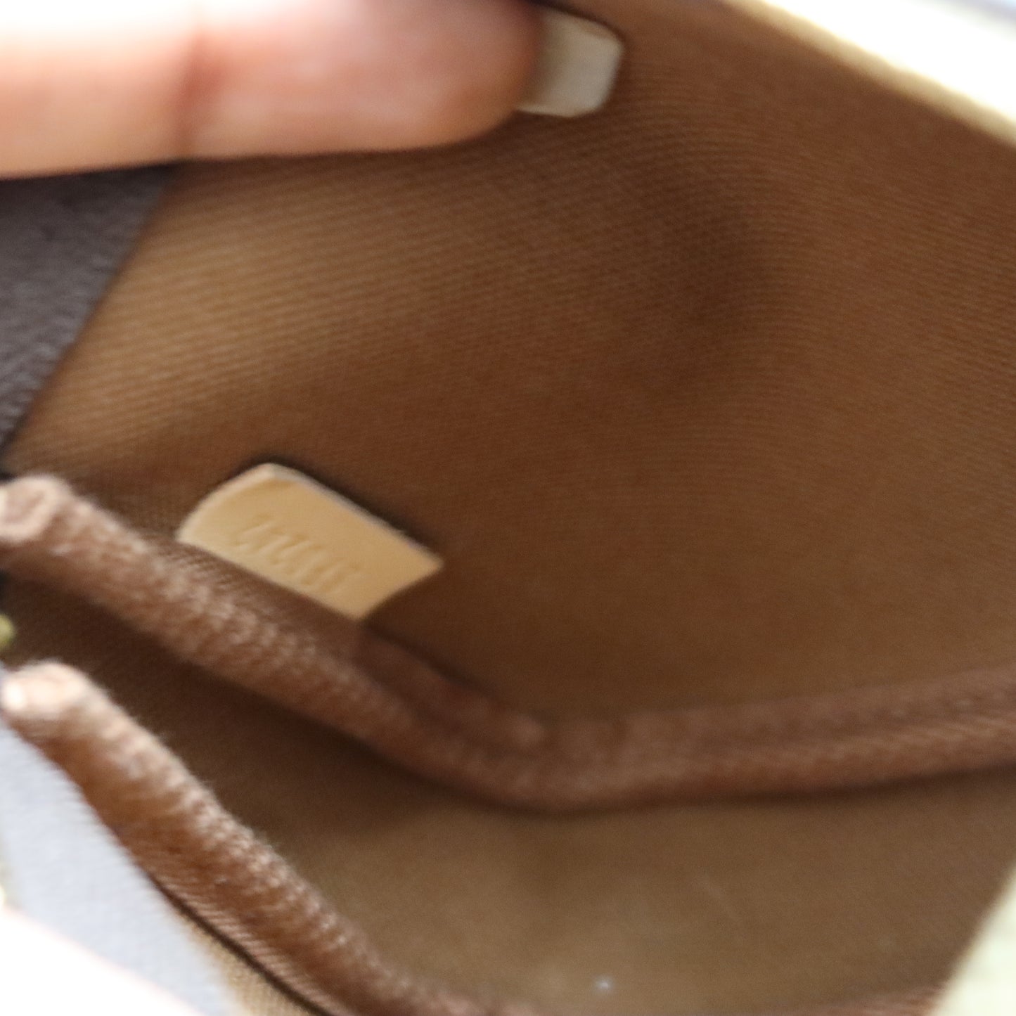 LOUIS VUITTON Monogram Mini Pochette