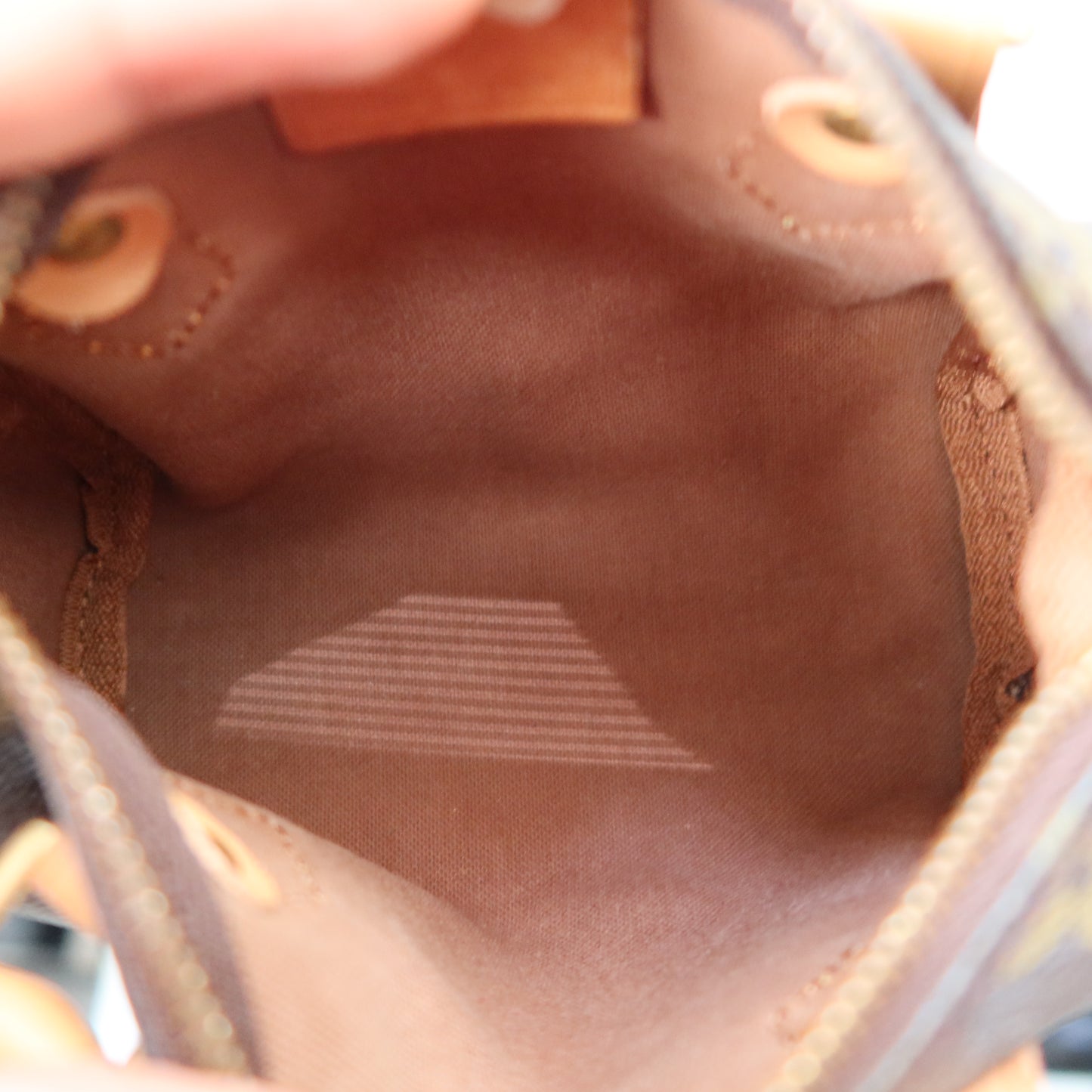 LOUIS VUITTON Vintage Monogram Nano Speedy