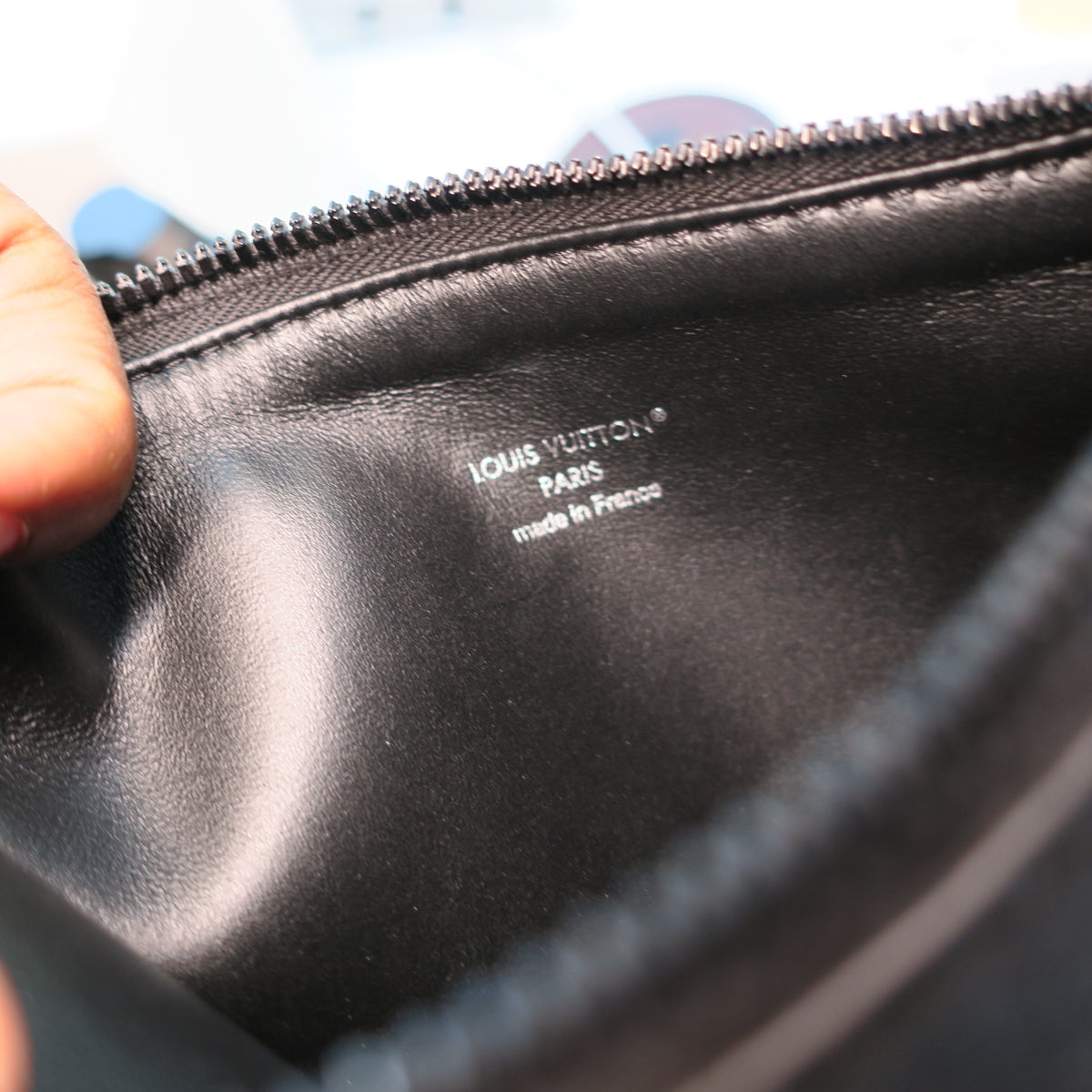 Louis Vuitton Speedy P9 Ultra Black Pochette Only