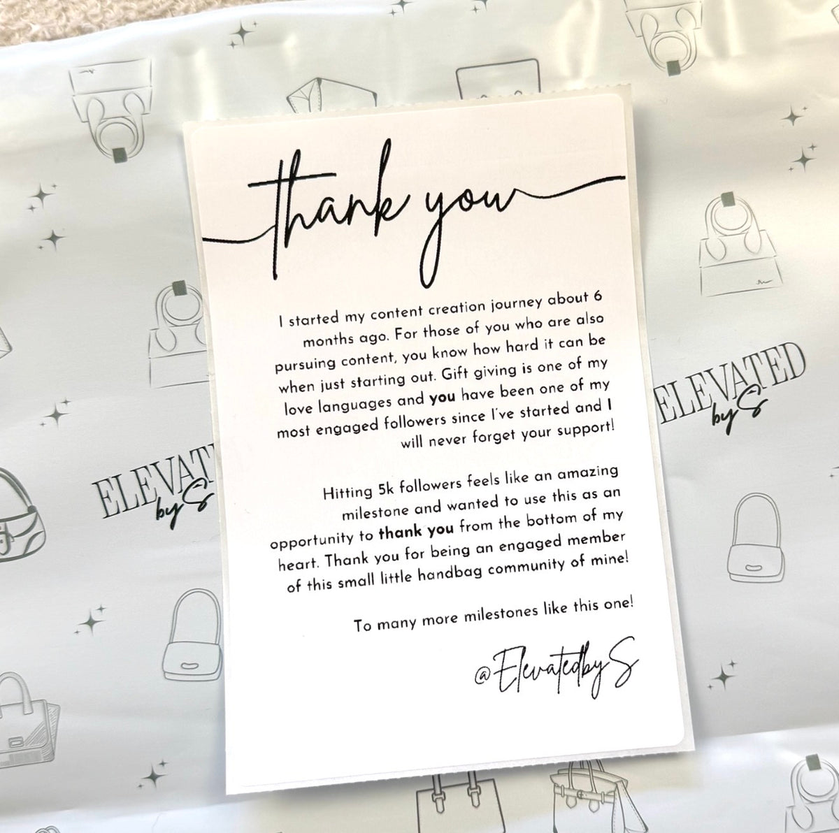 5K Thank You Gift - Mystery Bundle