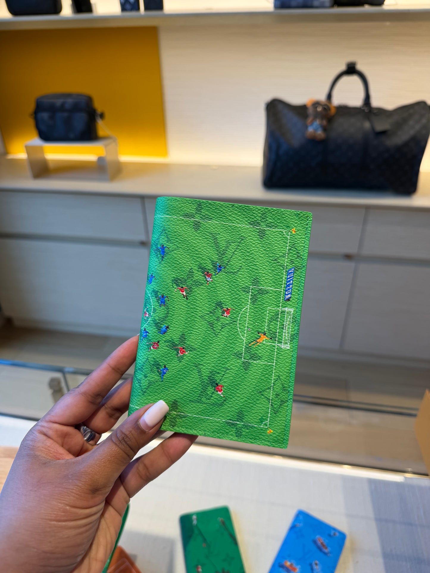LOUIS VUITTON Soccer Passport Cover