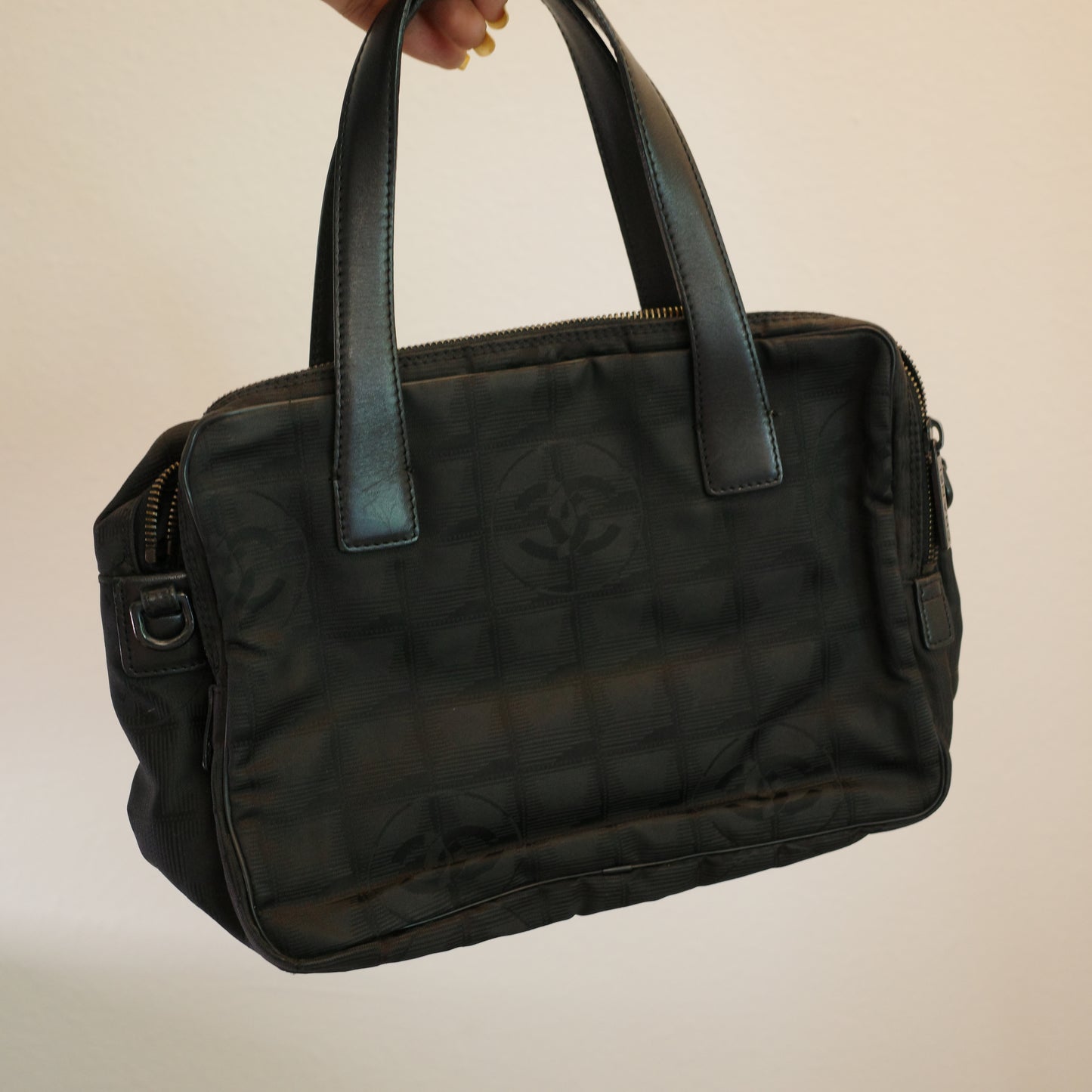 CHANEL Travel Line Boston Bag