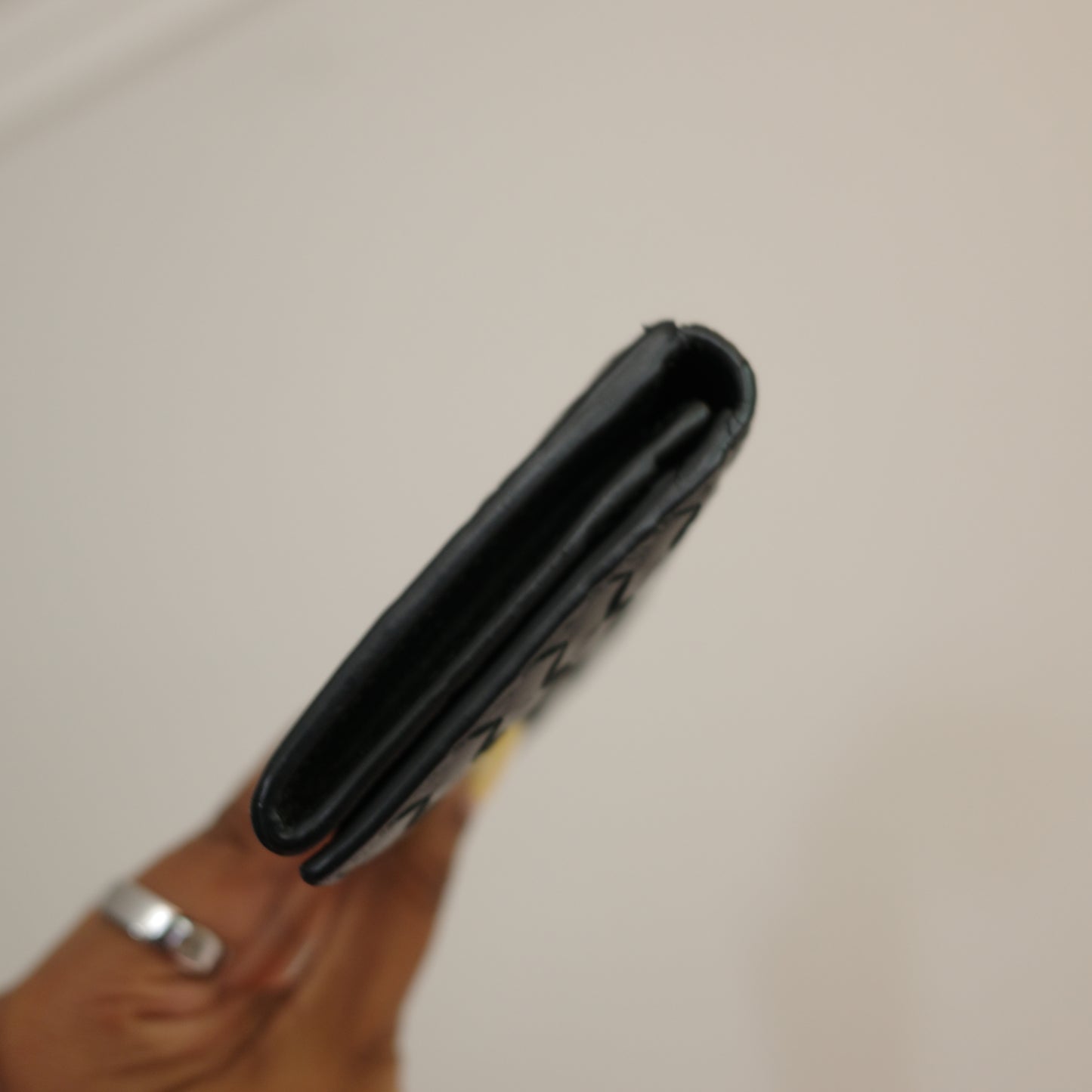 BOTTEGA VENETA Intrecciato Leather Long Wallet