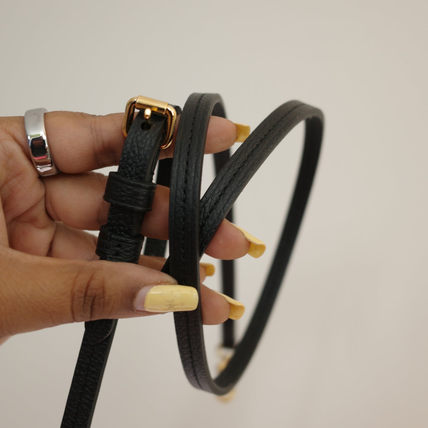 LOUIS VUITTON Double Zip Pochette Crossbody Empreinte Bicolor