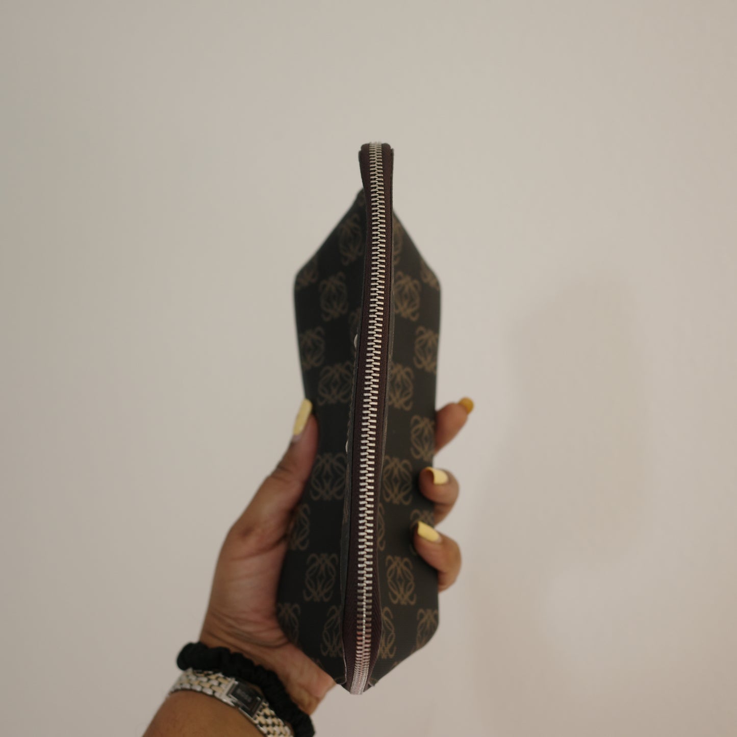 LOEWE Anagram Canvas Cosmetic Pouch