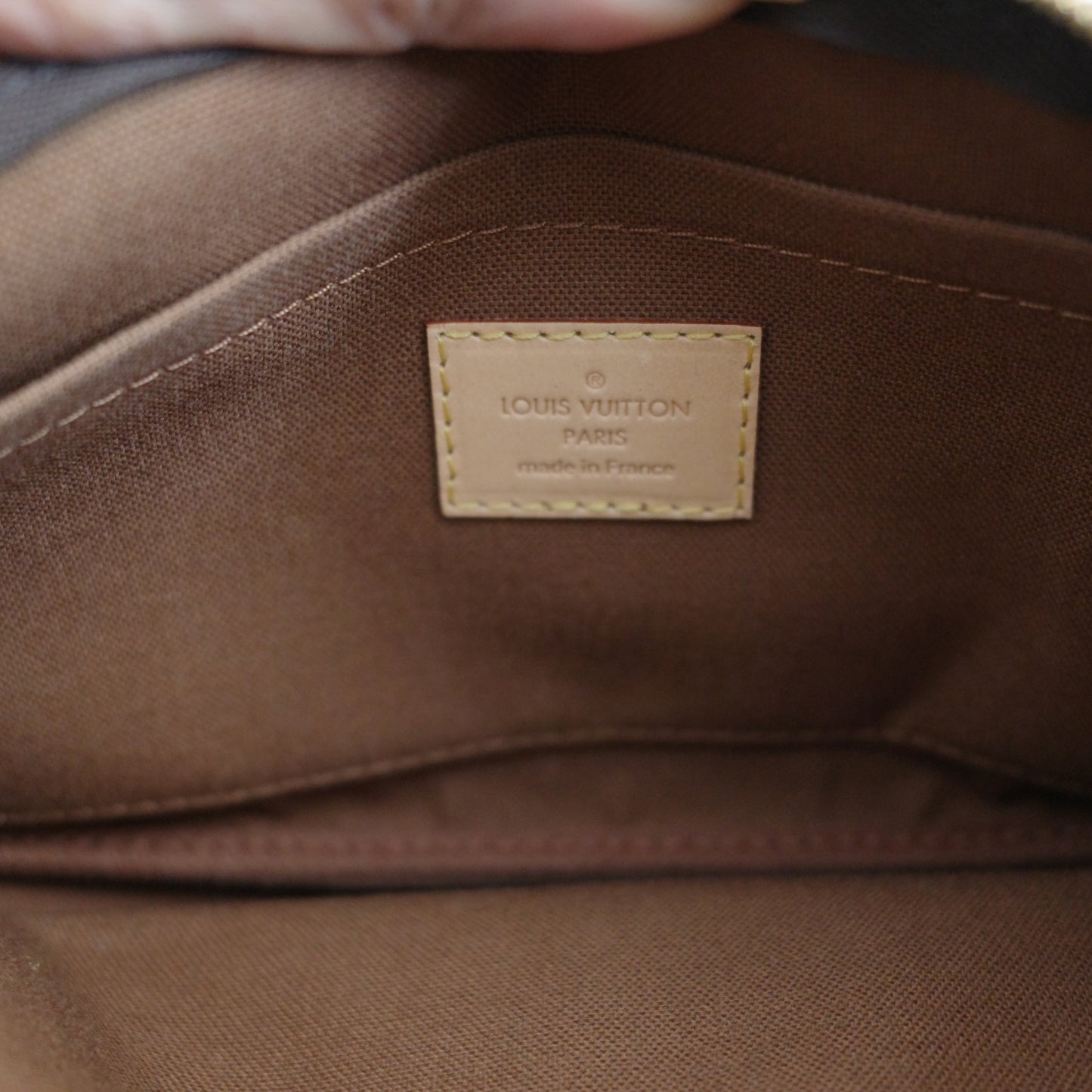 LOUIS VUITTON Monogram Multi Pochette Accessoires Pink Strap