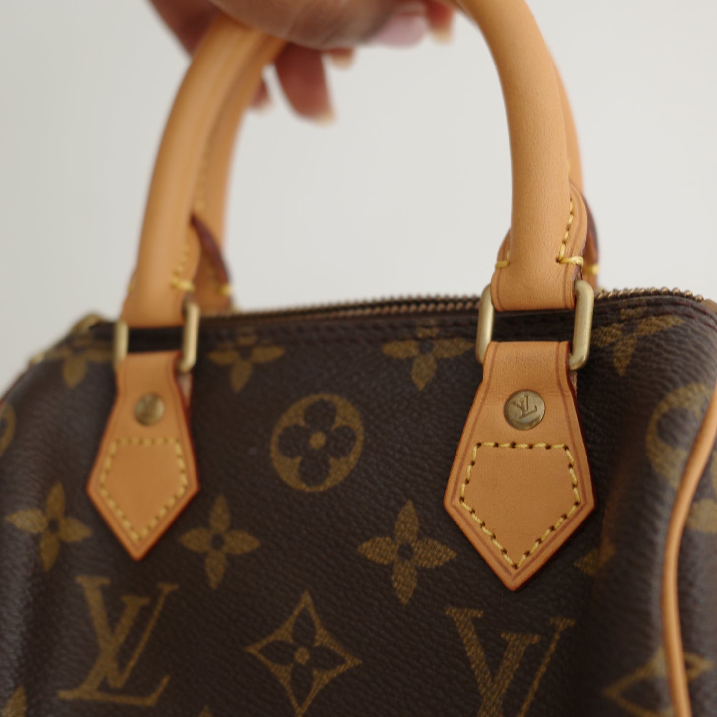 LOUIS VUITTON Vintage Monogram Nano Speedy