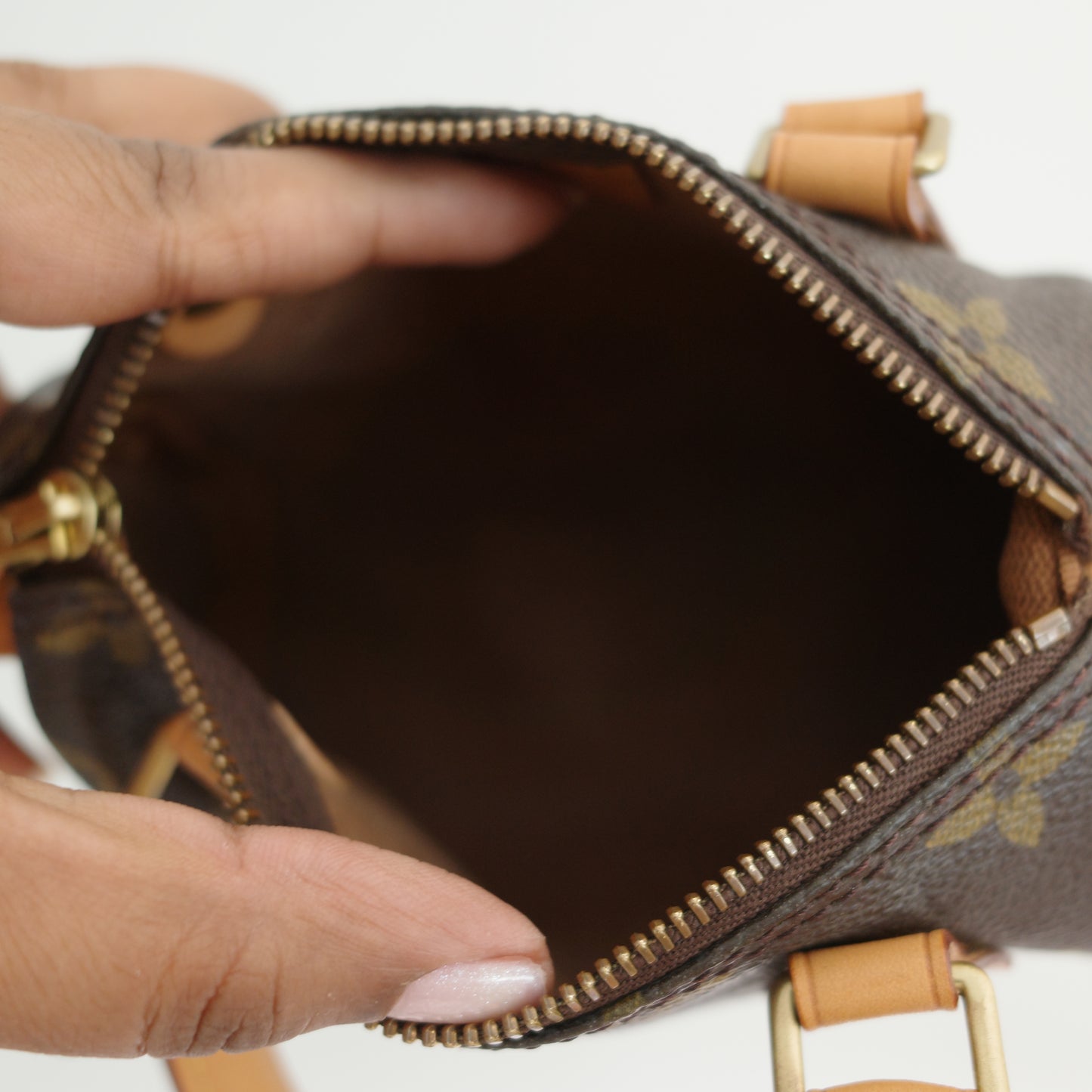 LOUIS VUITTON Vintage Monogram Nano Speedy