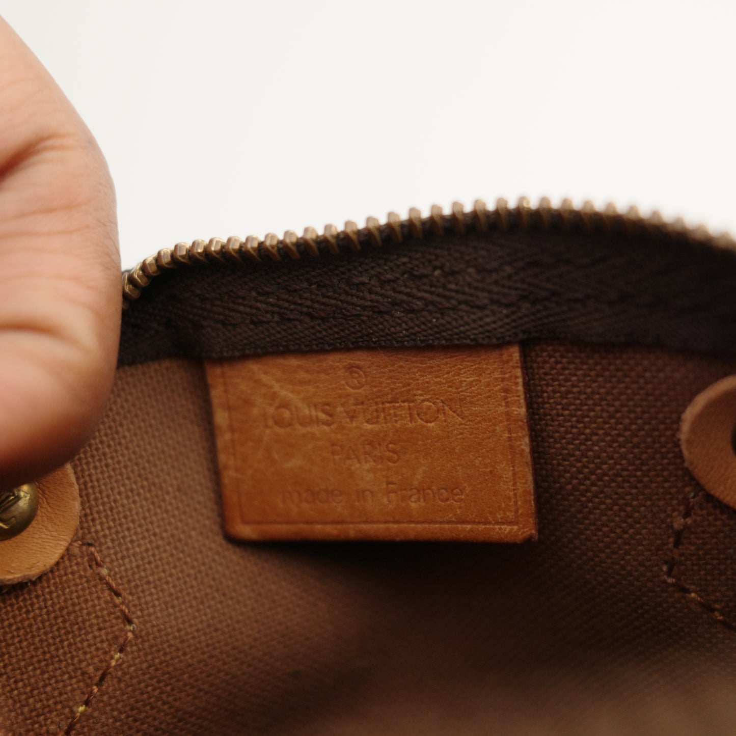 LOUIS VUITTON Vintage Monogram Nano Speedy