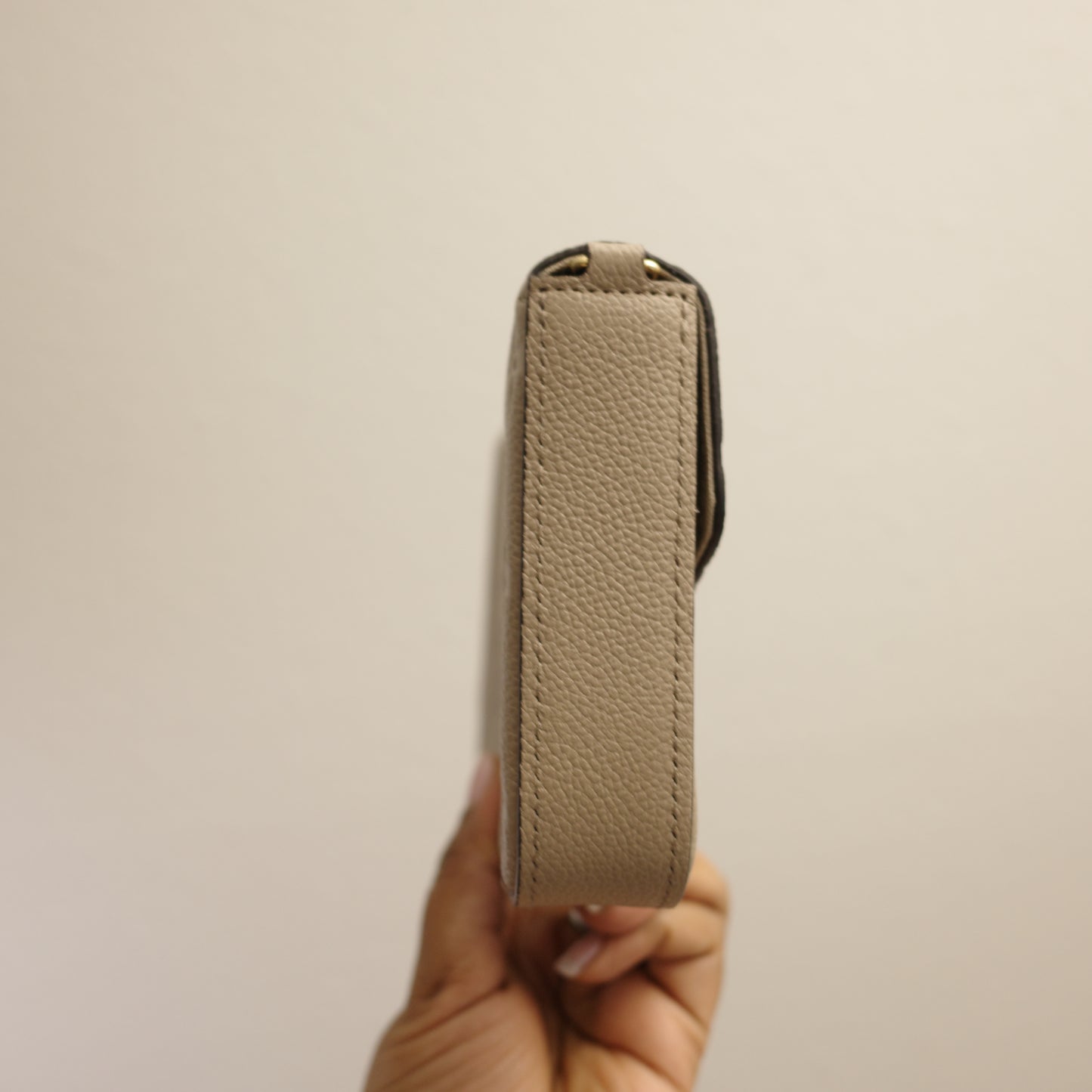 LOUIS VUITTON Turtledove Felice Pochette with Inserts