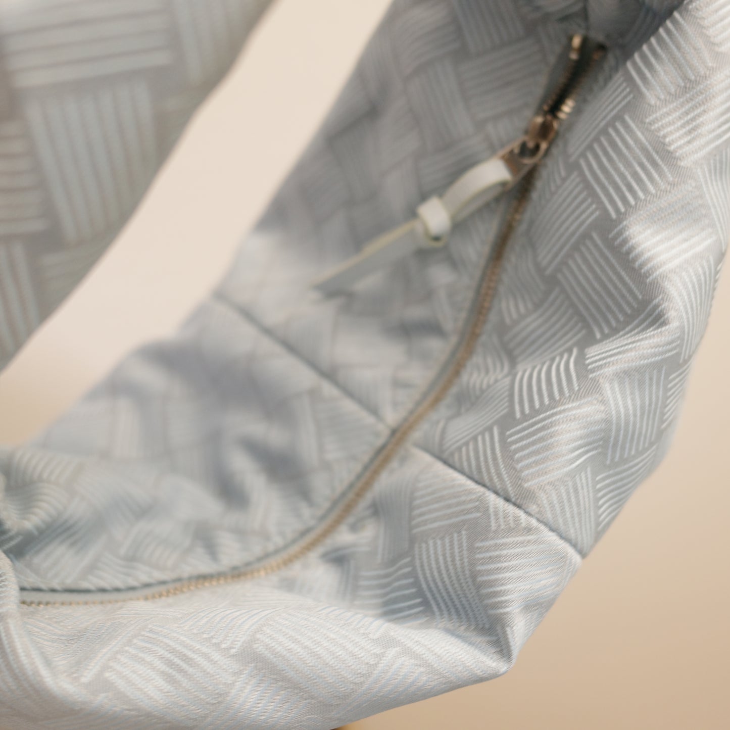 BOTTEGA VENETA Double Knot Blue Bubble Mini Jodie Bag