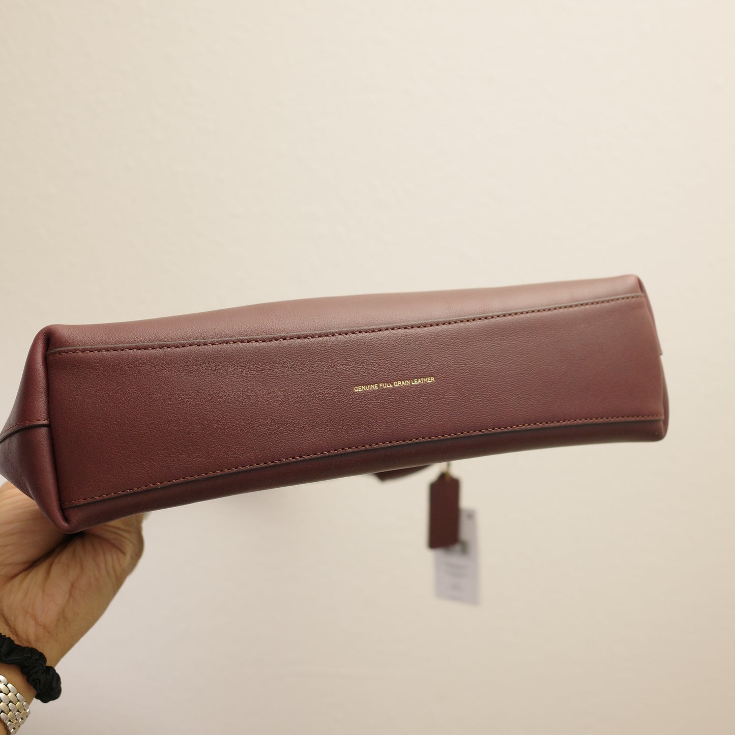 COACH Brooklyn 28 Shoulder Hobo Bag Burgundy