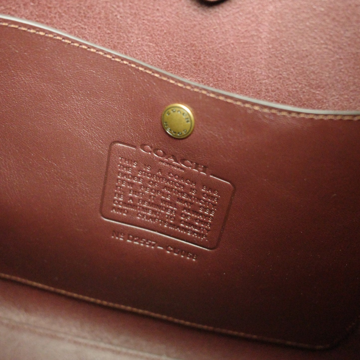 COACH Brooklyn 28 Shoulder Hobo Bag Burgundy