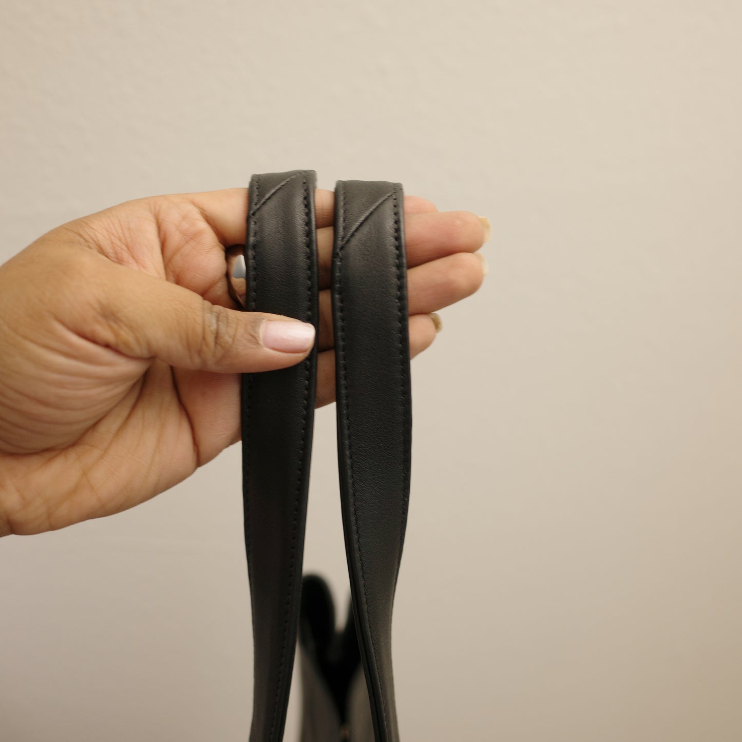 COACH Vintage Lexington Leather Shoulder Tote Black