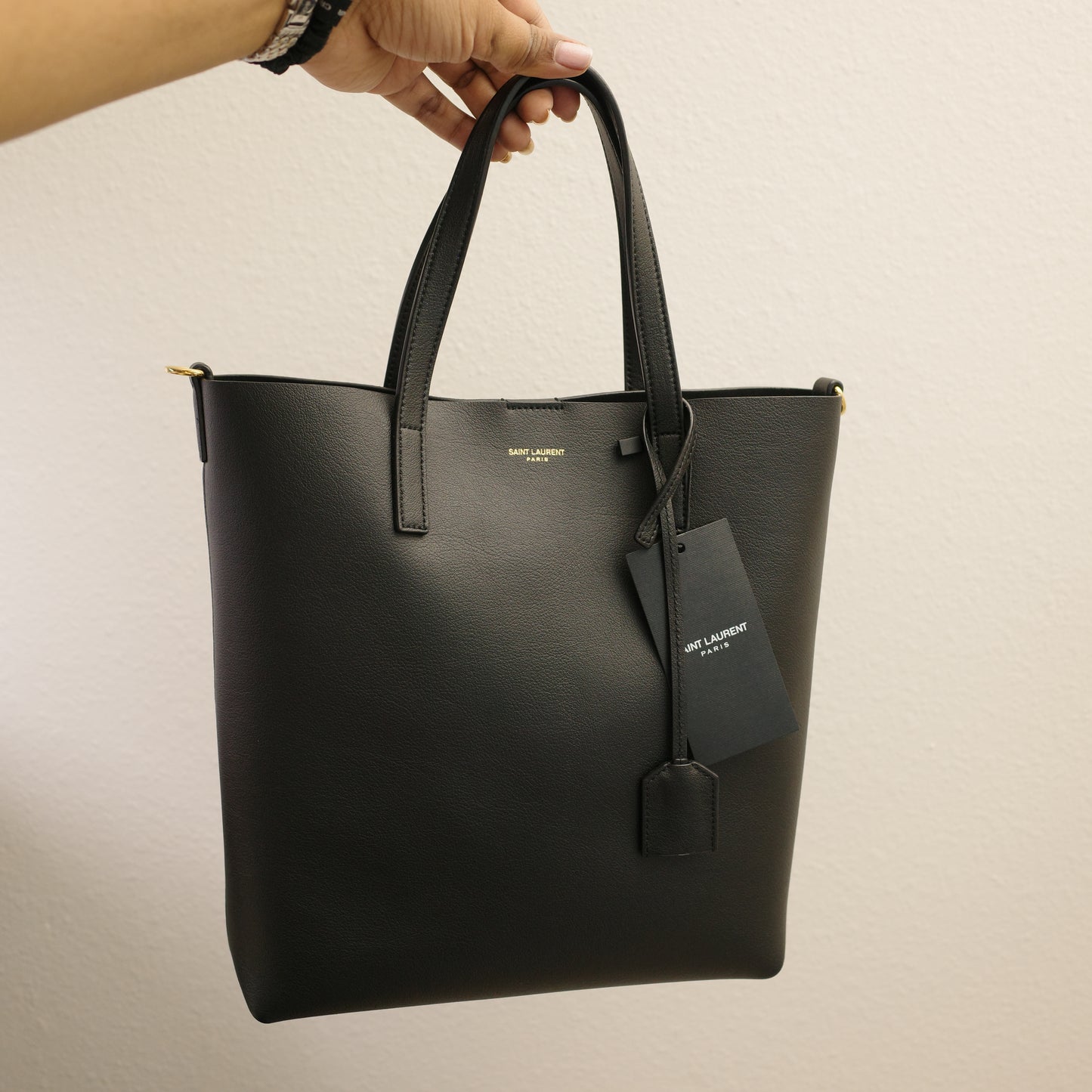 YSL SAINT LAURENT Toy Shopping Tote