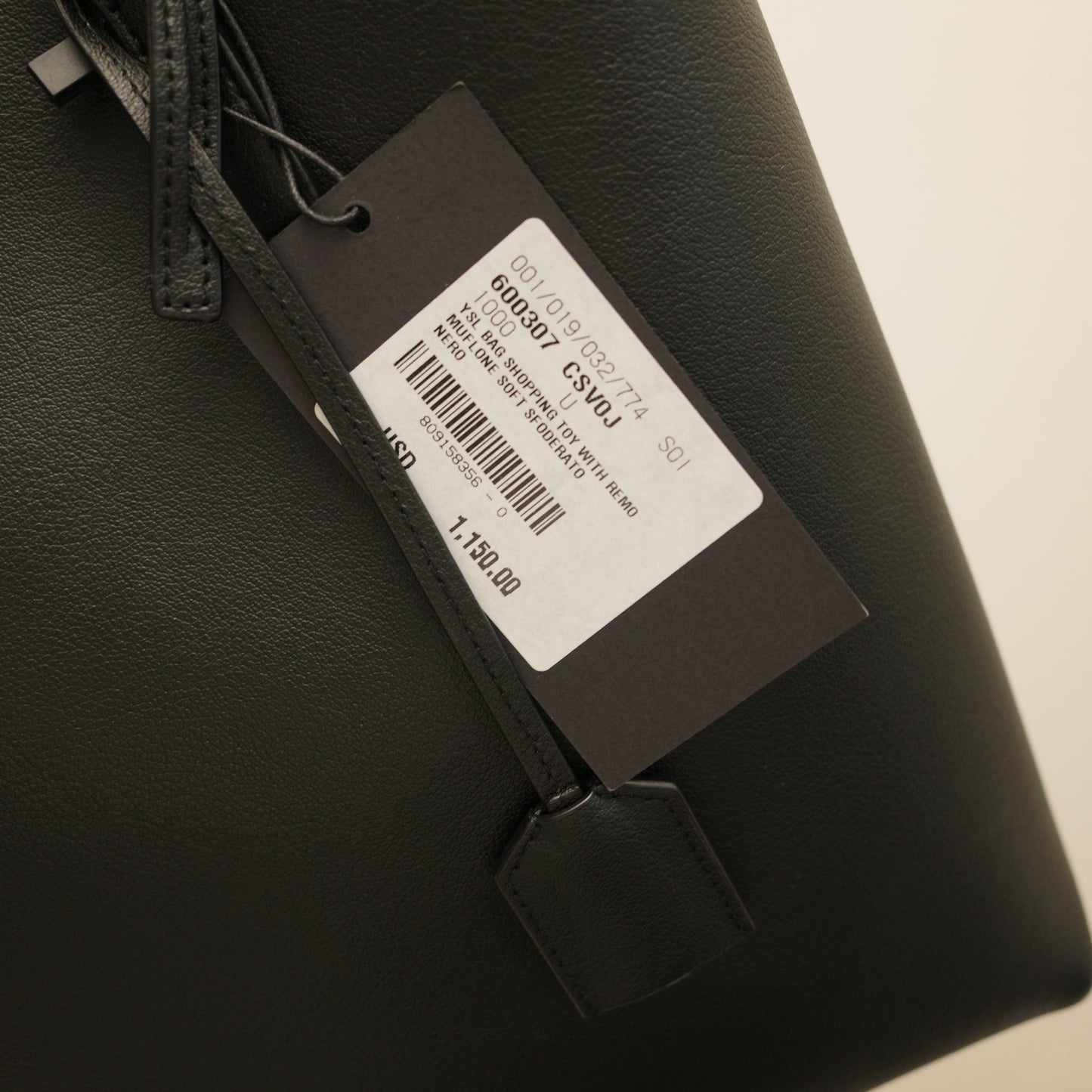 YSL SAINT LAURENT Toy Shopping Tote