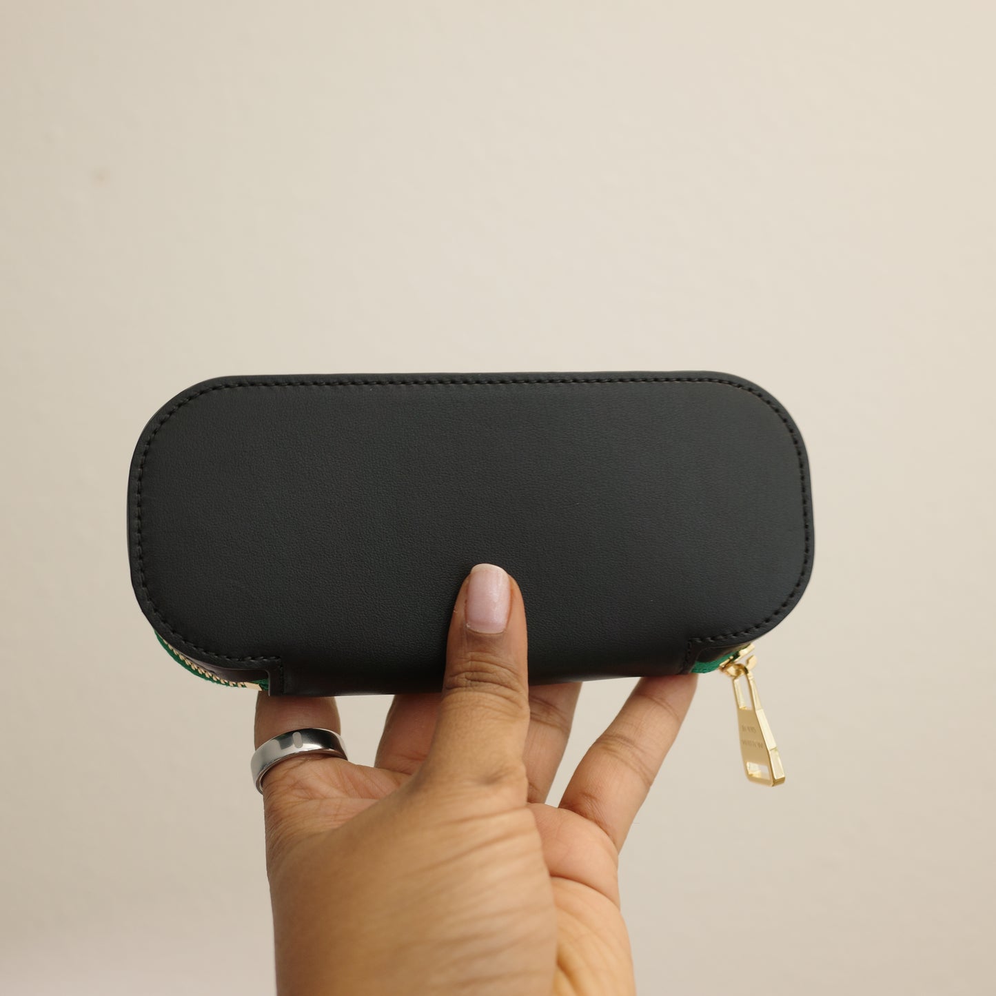 LOUIS VUITTON Match Collection Green Fabric Sunglasses Case GM