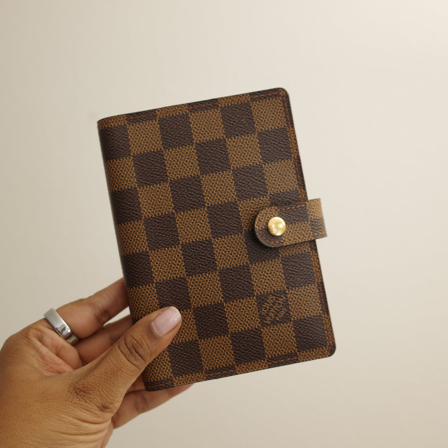LOUIS VUITTON Damier Ebene Agenda PM