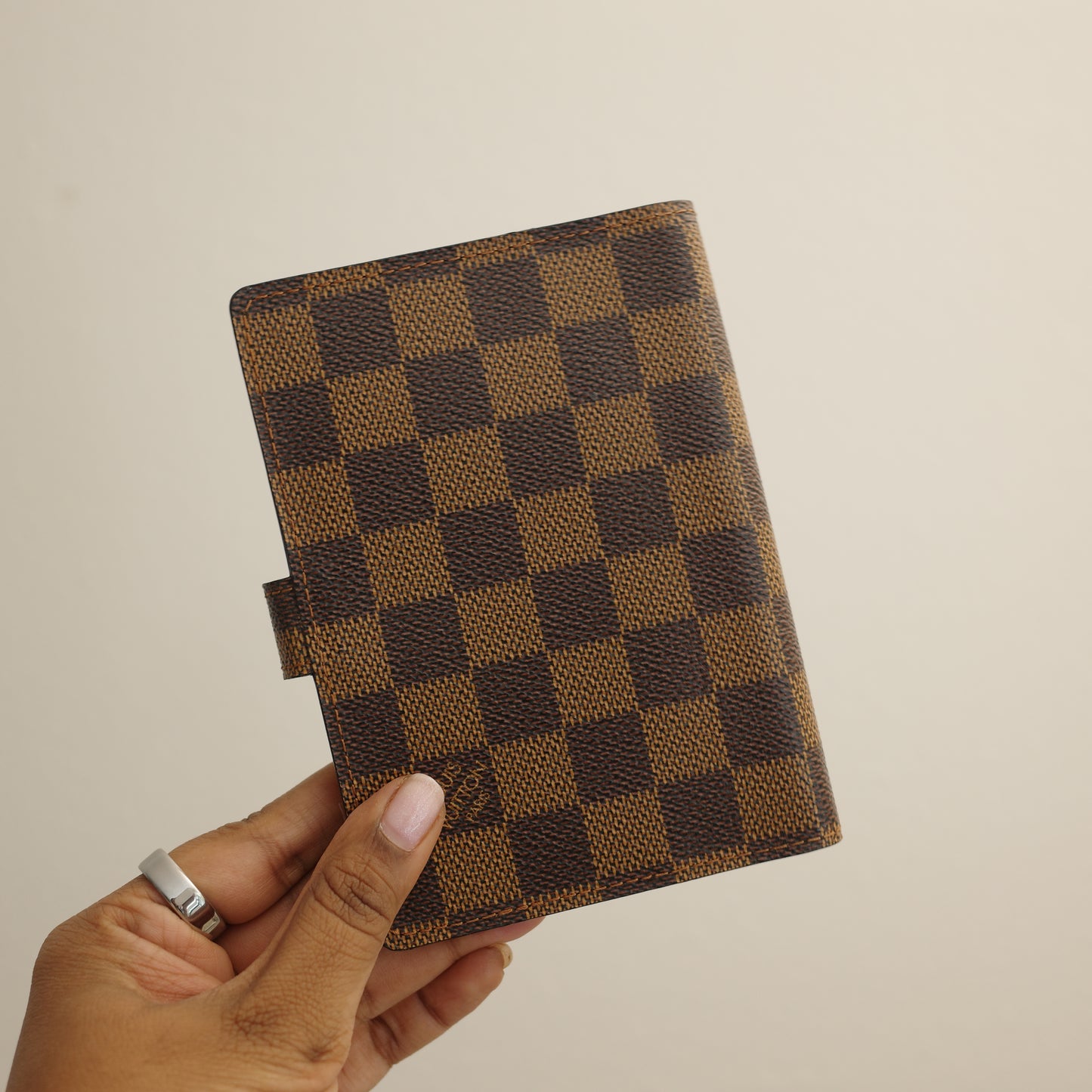 LOUIS VUITTON Damier Ebene Agenda PM