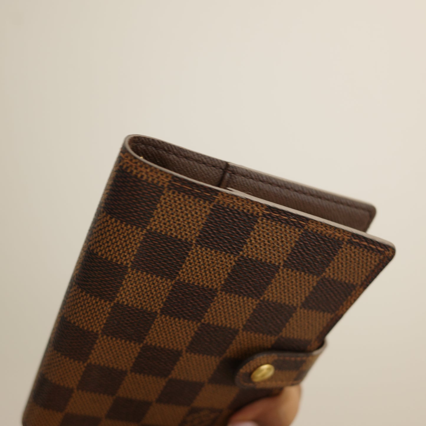 LOUIS VUITTON Damier Ebene Agenda PM