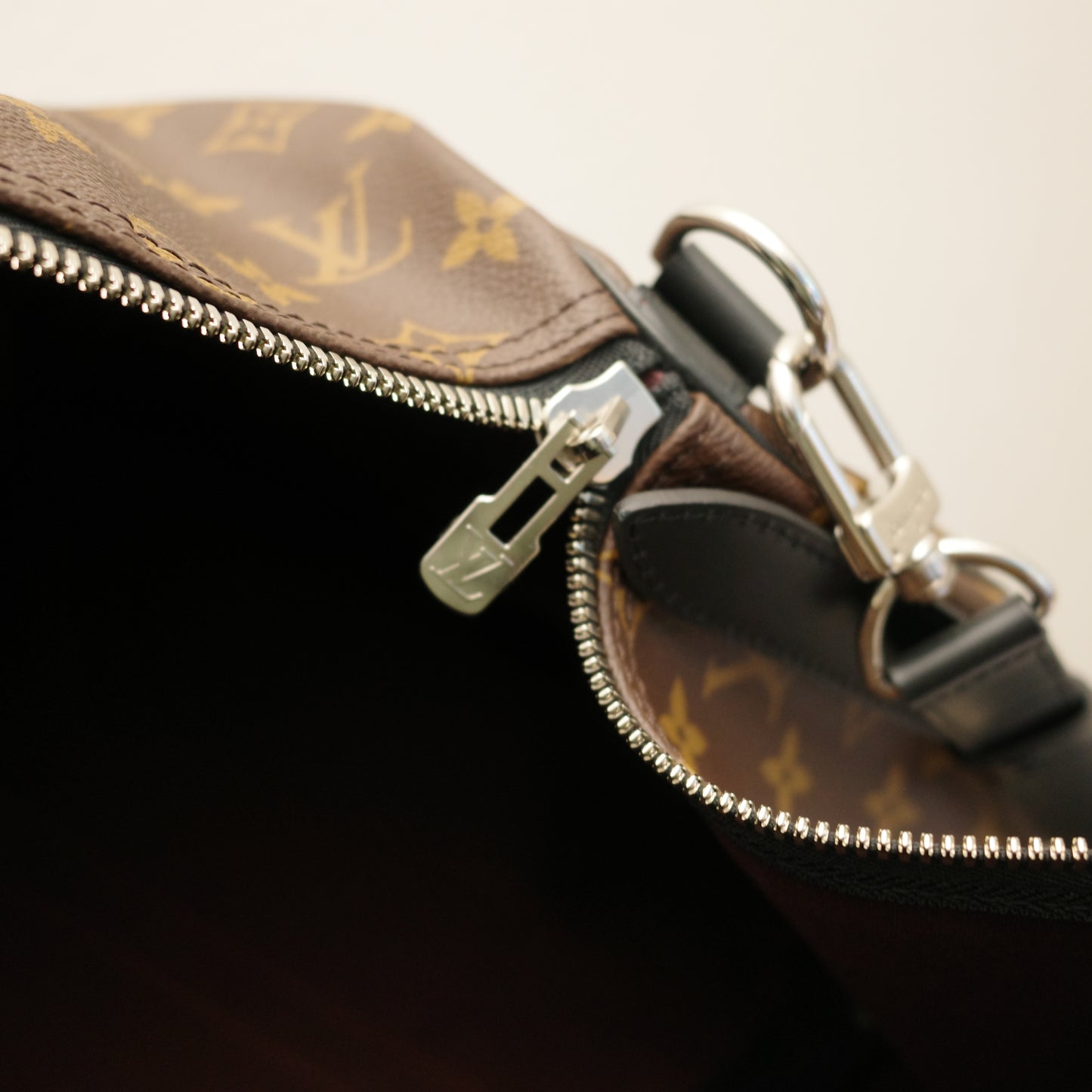 LOUIS VUITTON Monogram Macassar Keepall 45