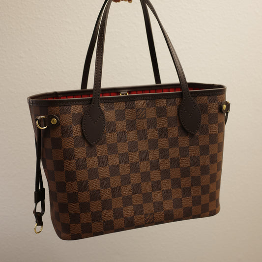 LOUIS VUITTON Damier Ebene Neverfull PM