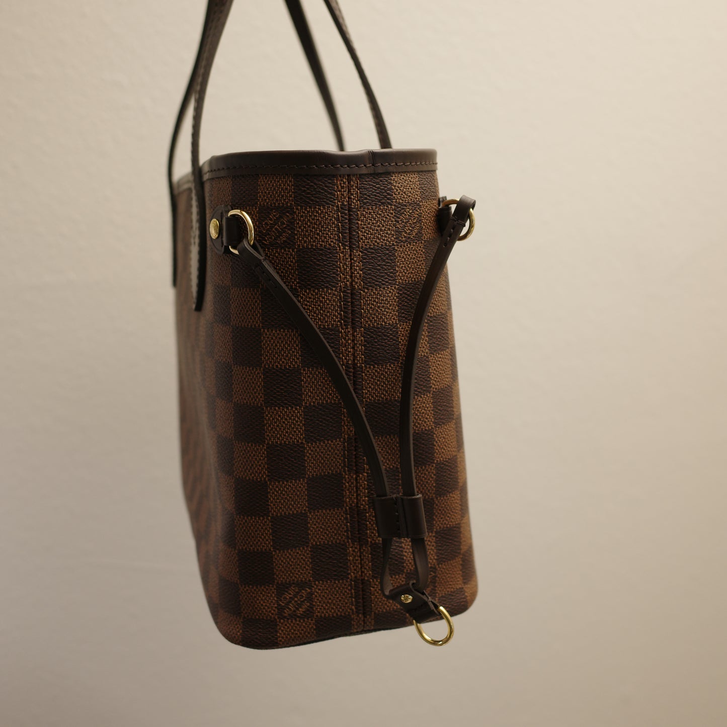 LOUIS VUITTON Damier Ebene Neverfull PM
