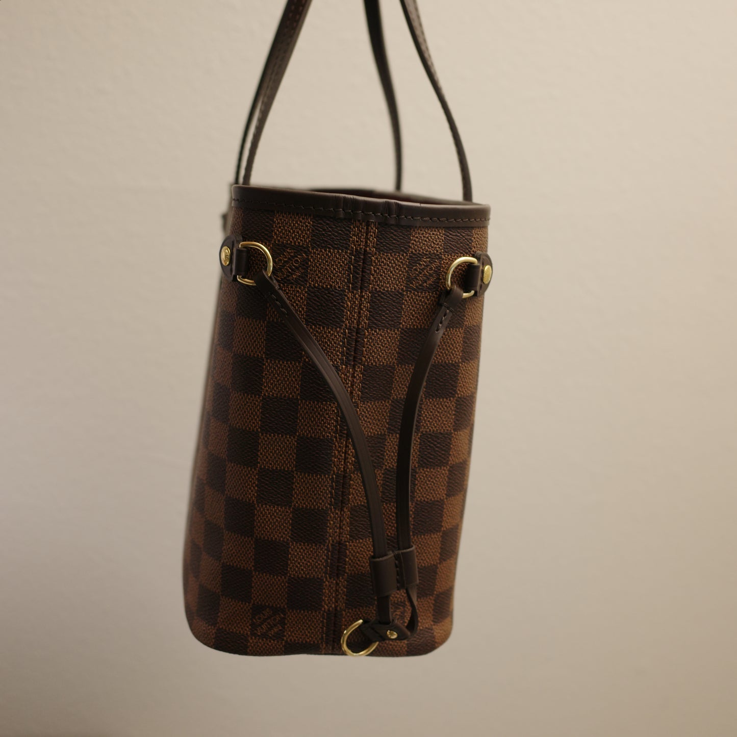 LOUIS VUITTON Damier Ebene Neverfull PM