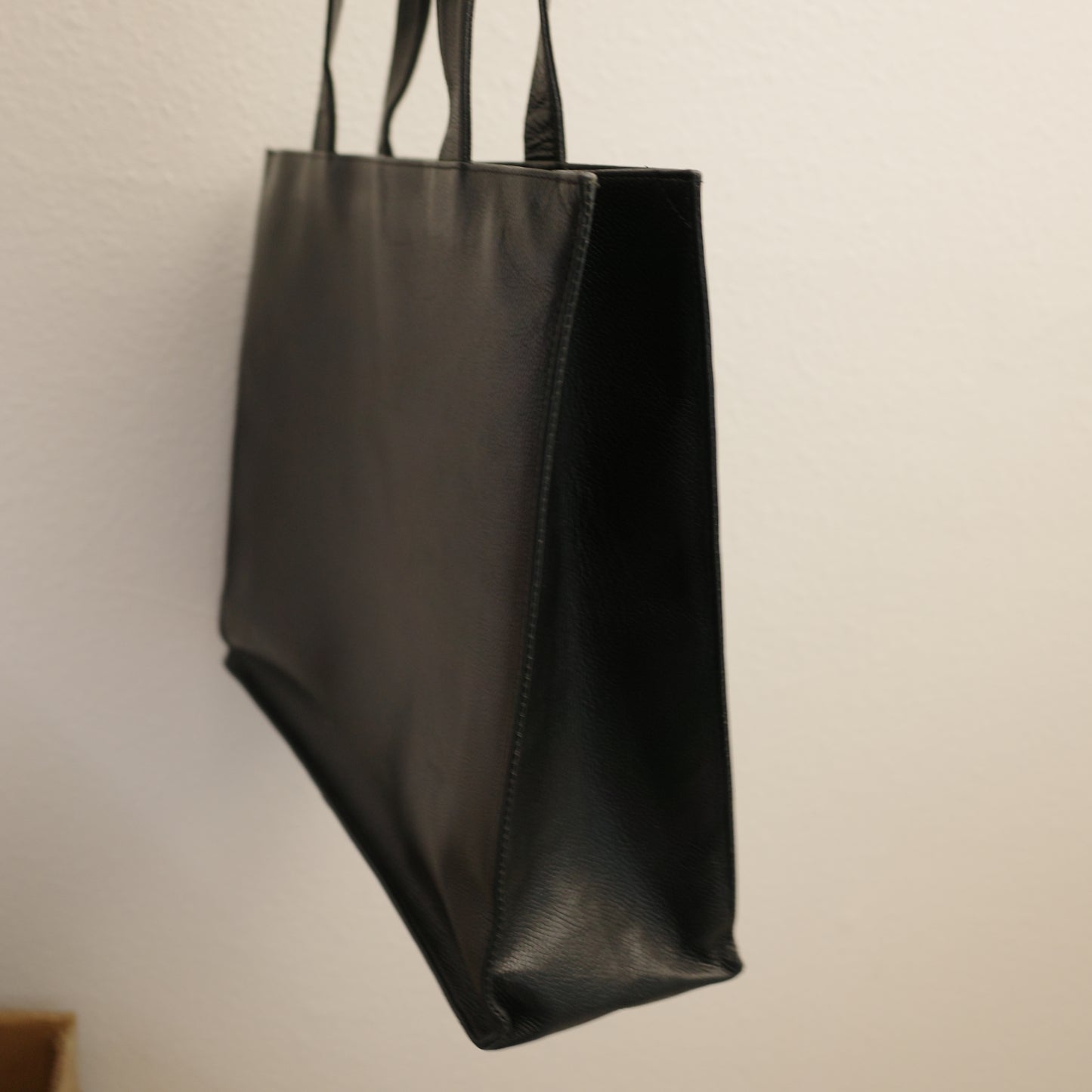 CHANEL Caviar CC Vintage Large Shoulder Tote Bag
