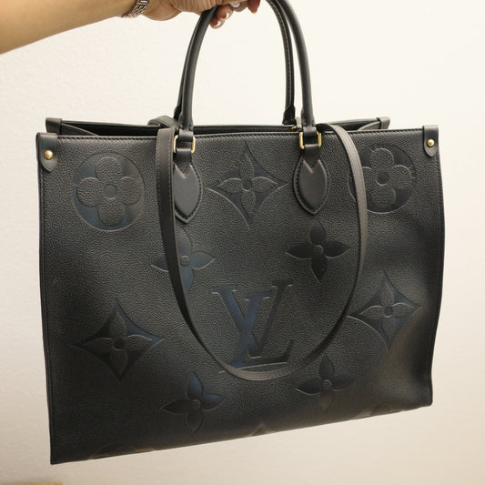 Louis Vuitton OntheGo GM Black Empreinte