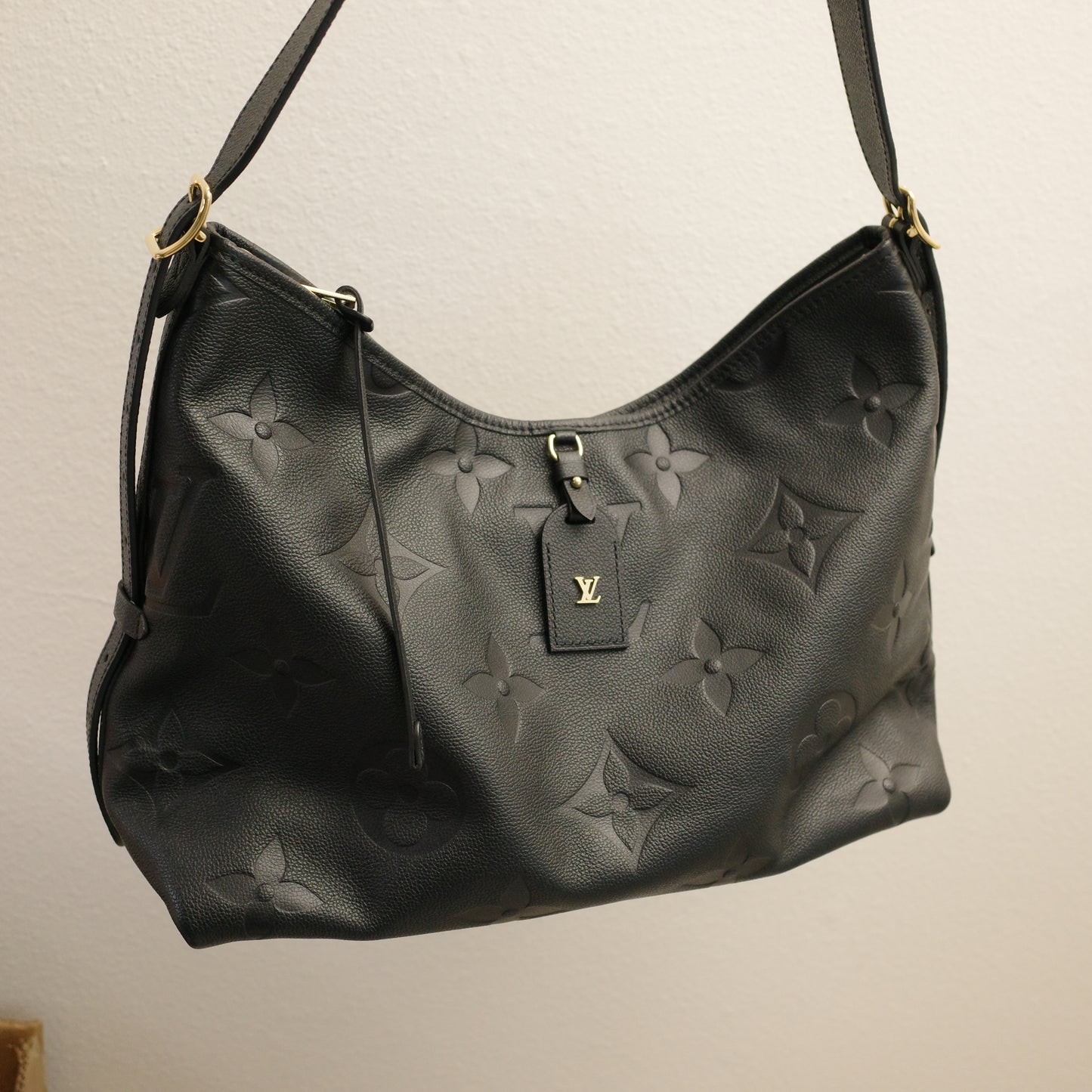 LOUIS VUITTON Black Empreinte Carryall MM NEW IN BOX