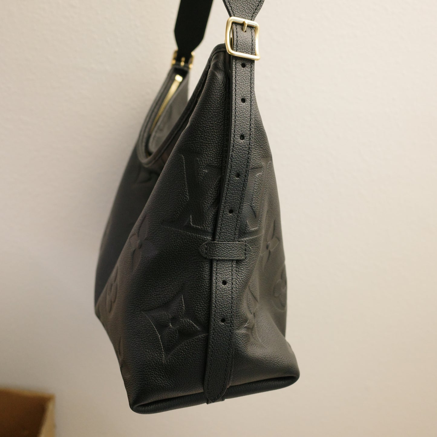 LOUIS VUITTON Black Empreinte Carryall MM NEW IN BOX