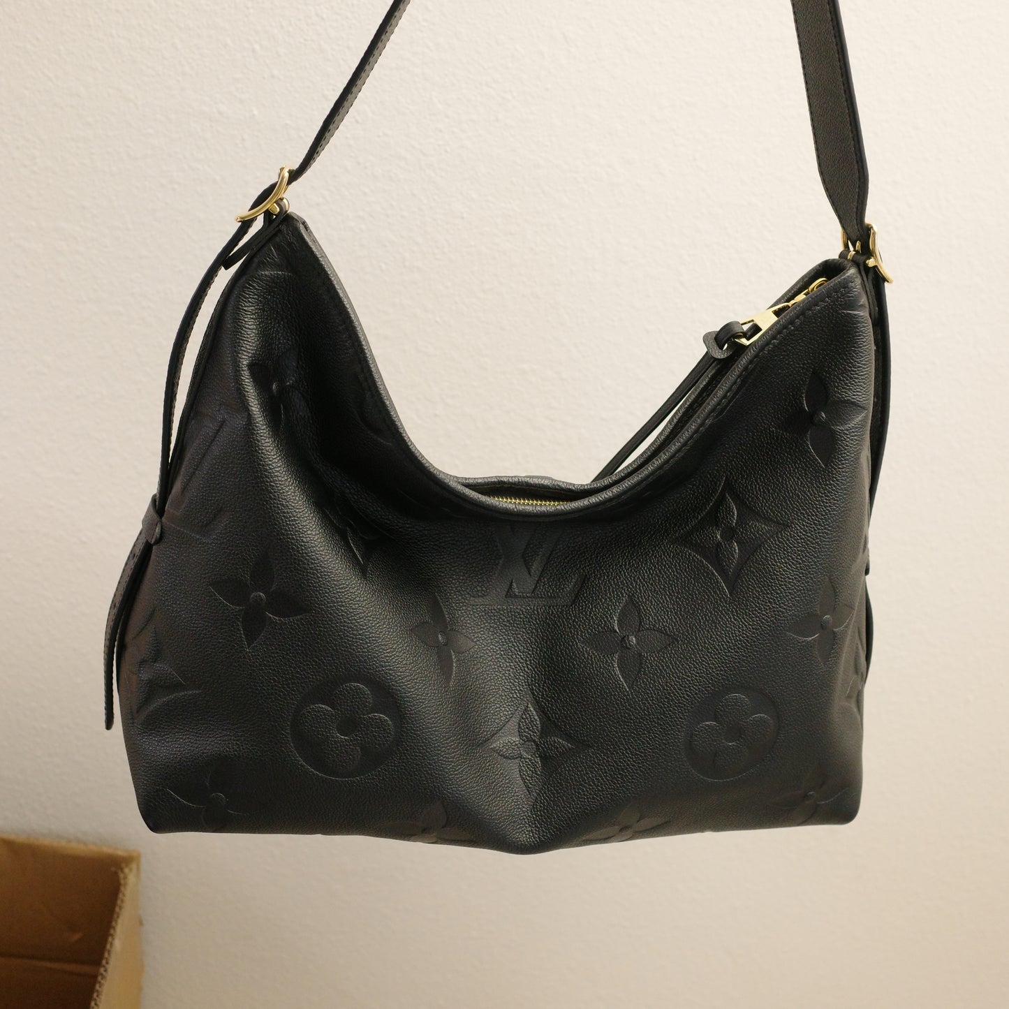 LOUIS VUITTON Black Empreinte Carryall MM NEW IN BOX