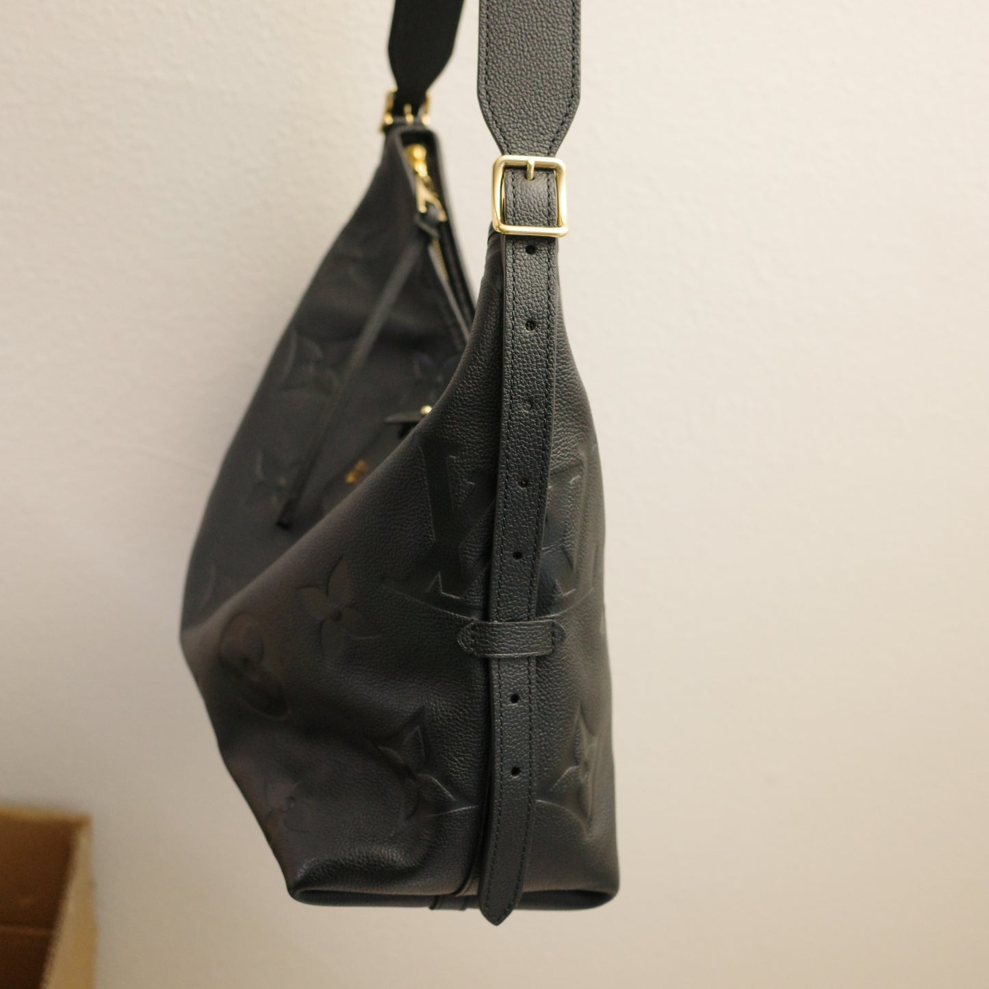 LOUIS VUITTON Black Empreinte Carryall MM NEW IN BOX