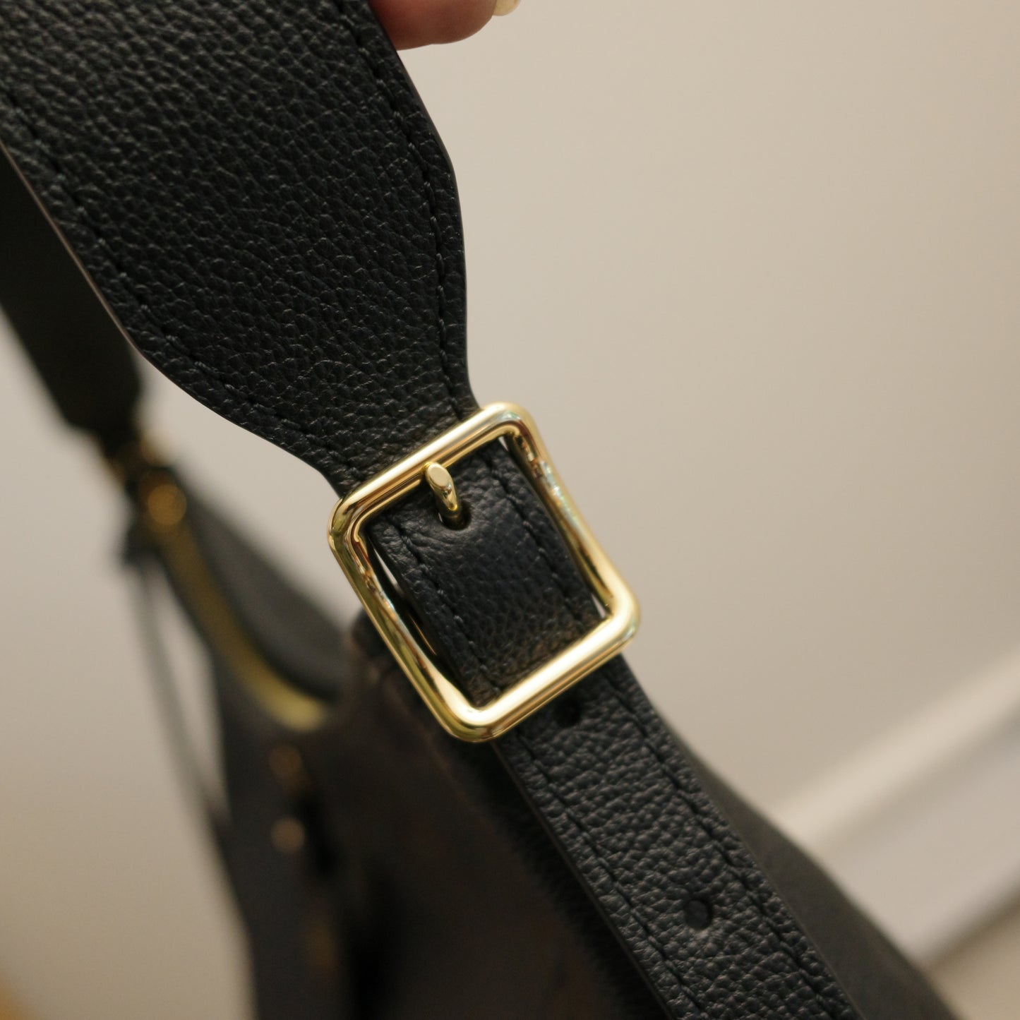 LOUIS VUITTON Black Empreinte Carryall MM NEW IN BOX