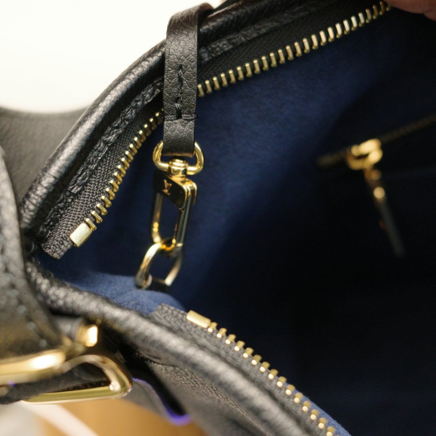 LOUIS VUITTON Black Empreinte Carryall MM NEW IN BOX