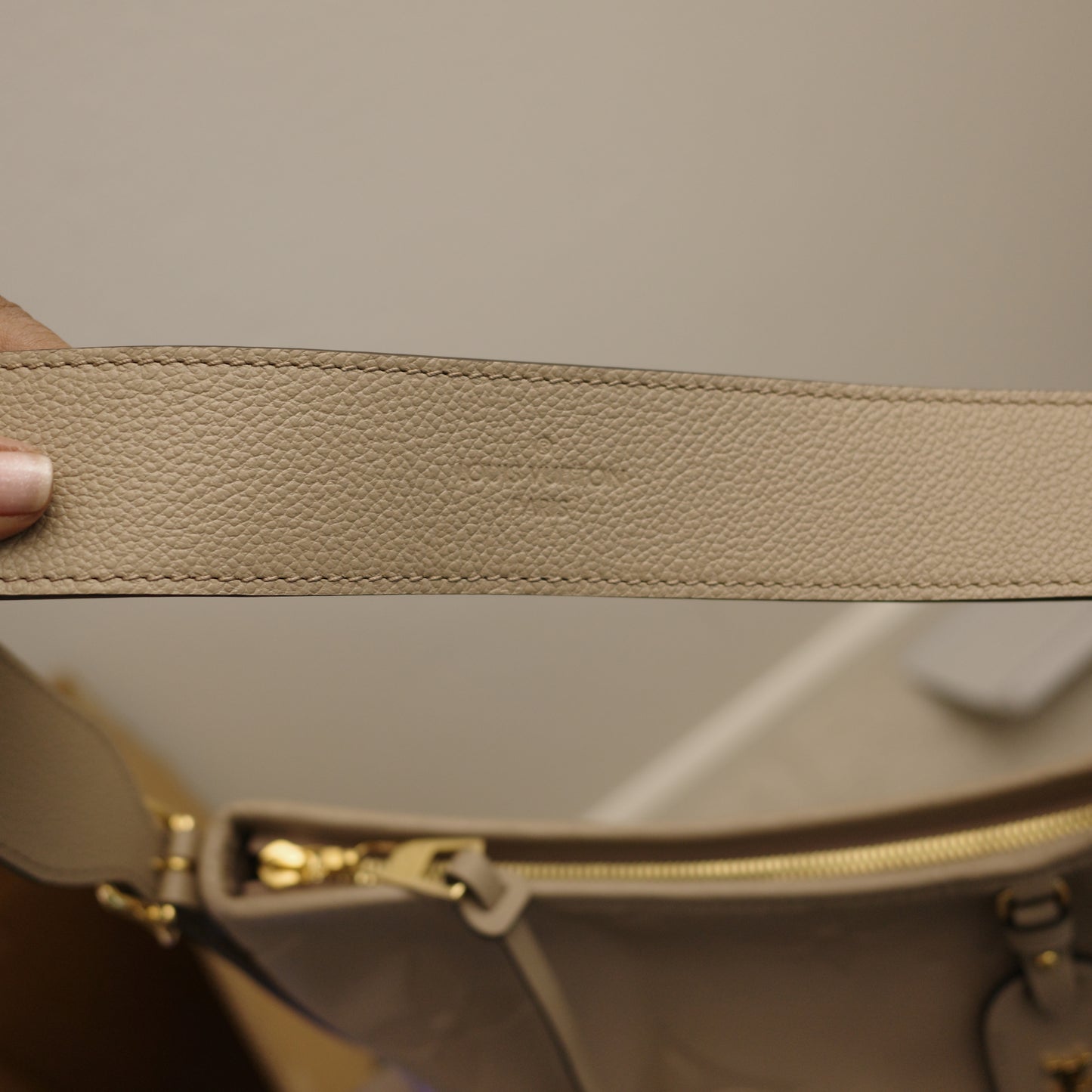 LOUIS VUITTON Turtledove Empreinte Carryall MM NEW IN BOX