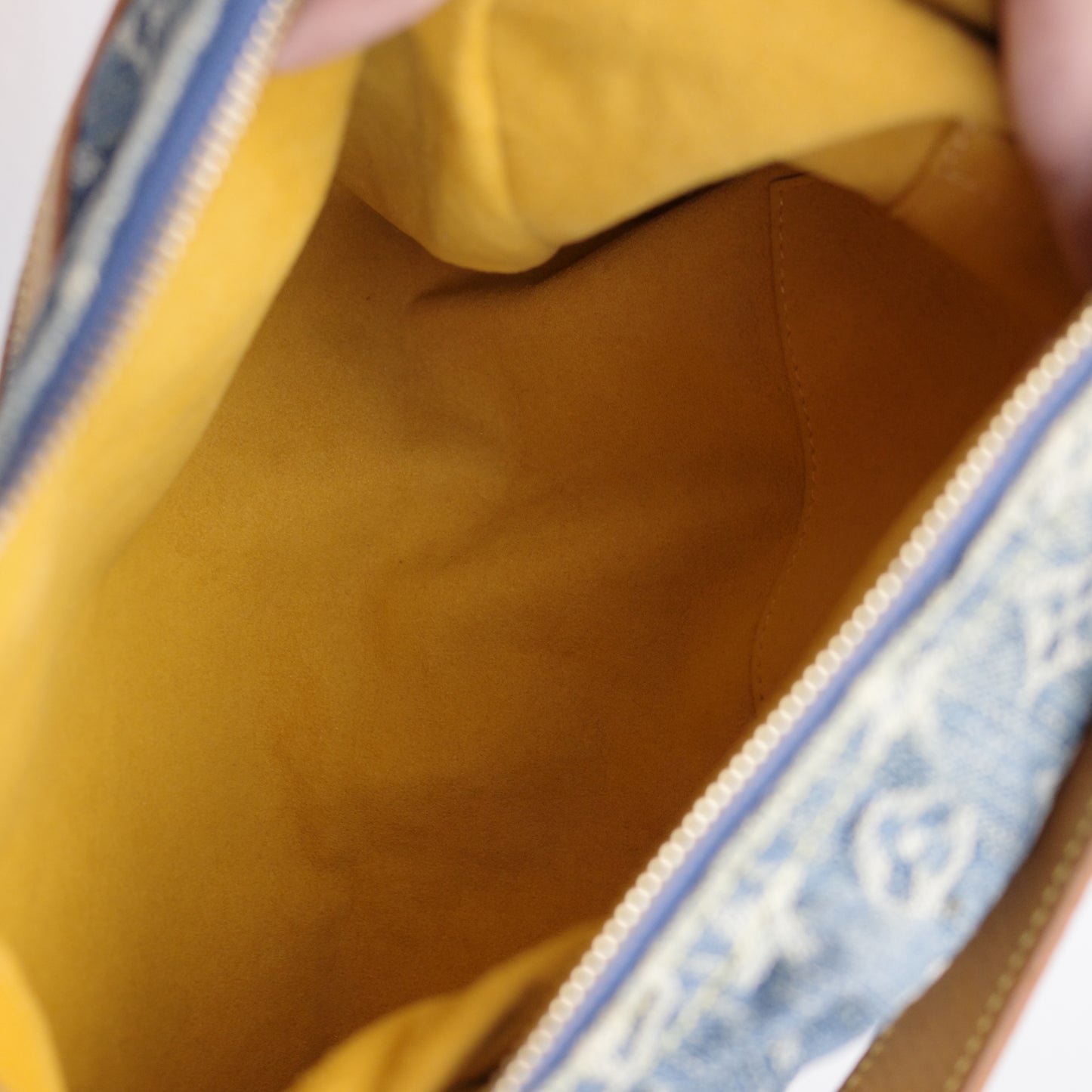 LOUIS VUITTON Vintage Blue Denim Baggy PM