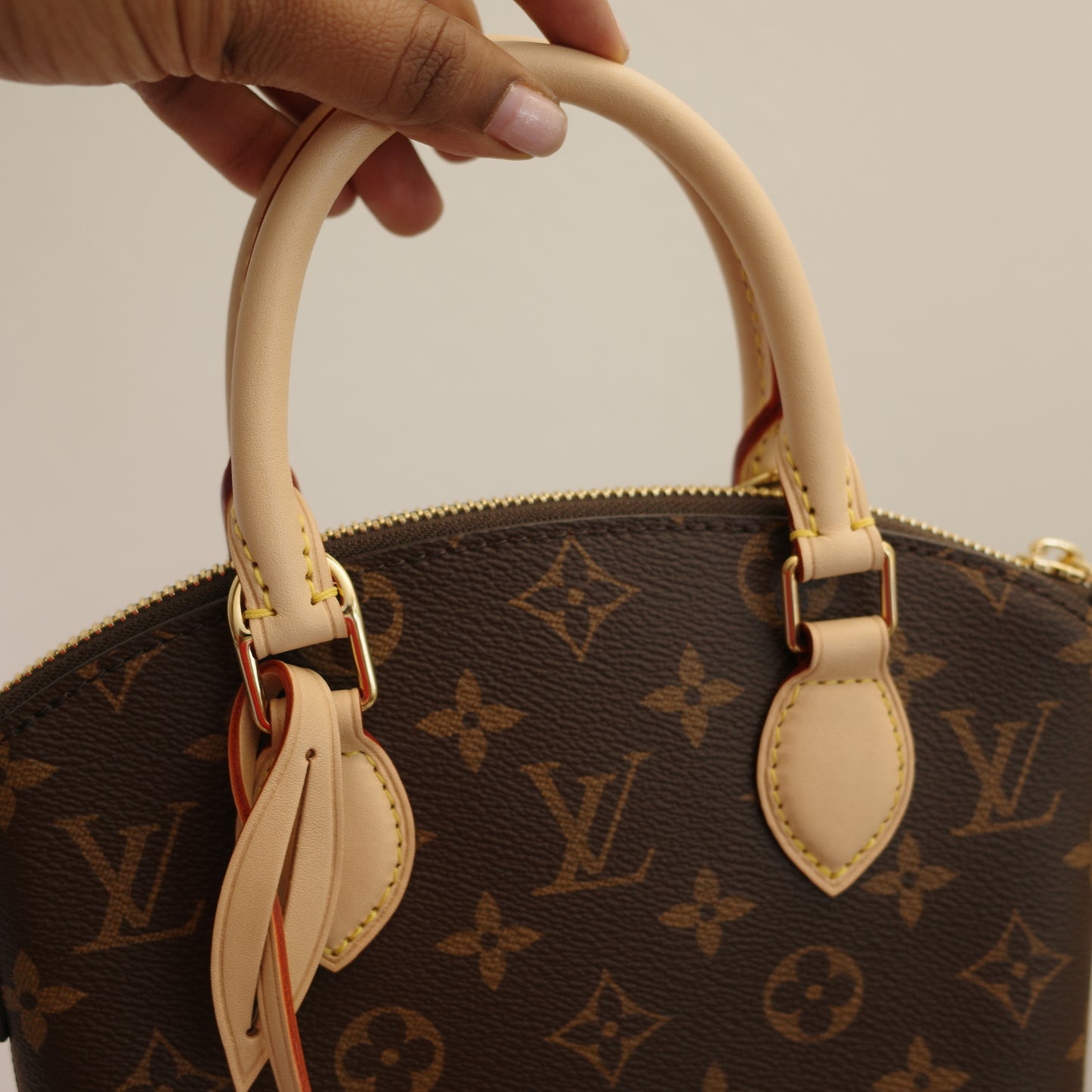 LOUIS VUITTON Lockit BB Monogram Crossbody