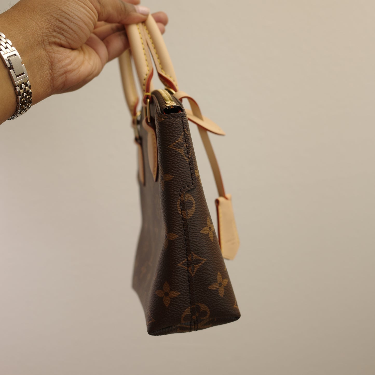 LOUIS VUITTON Lockit BB Monogram Crossbody