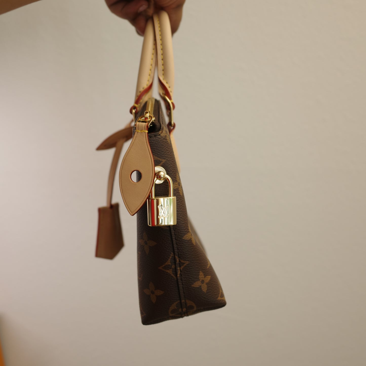 LOUIS VUITTON Lockit BB Monogram Crossbody