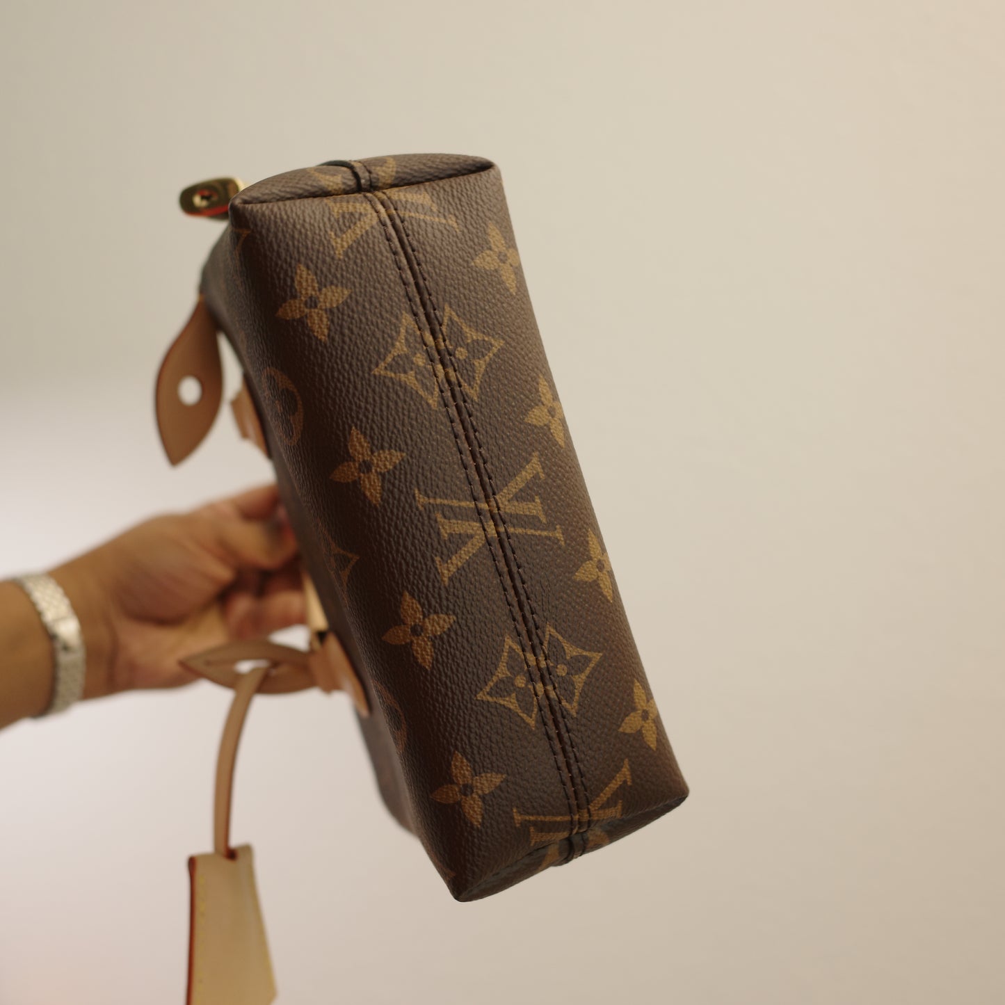 LOUIS VUITTON Lockit BB Monogram Crossbody