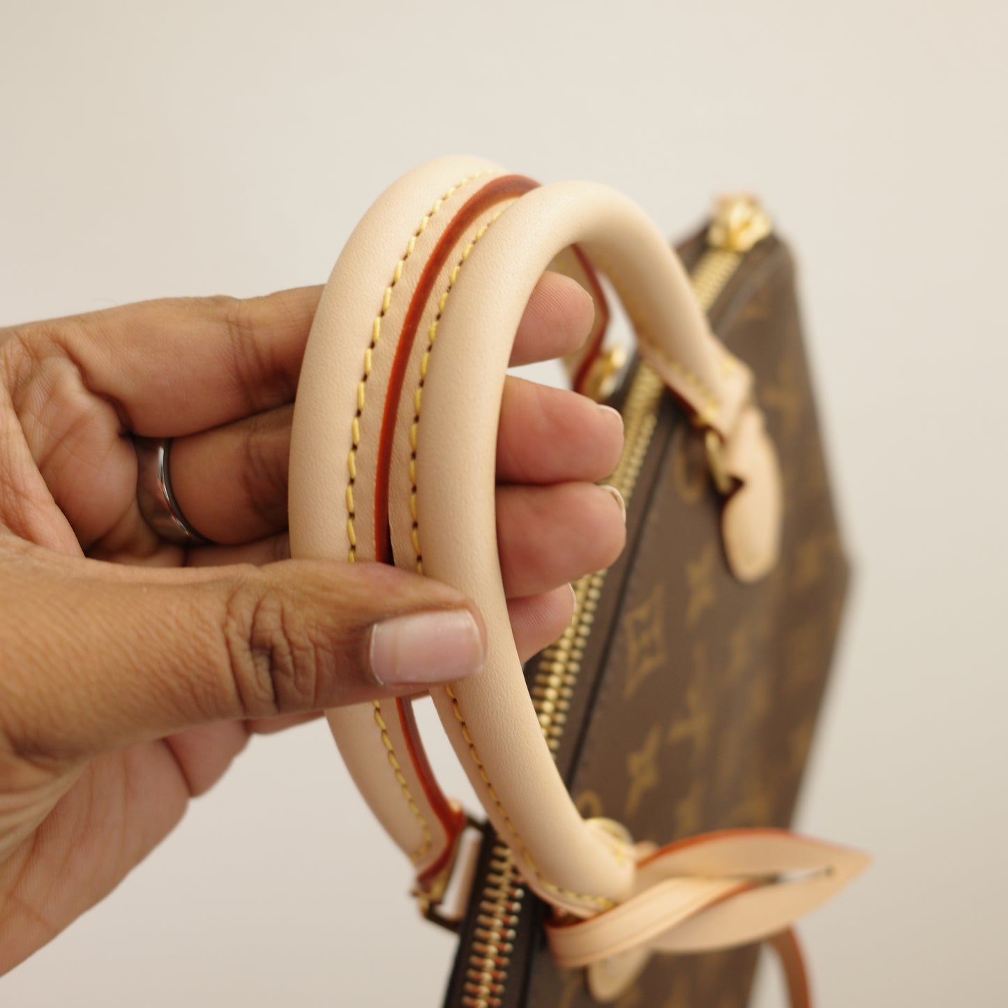LOUIS VUITTON Lockit BB Monogram Crossbody