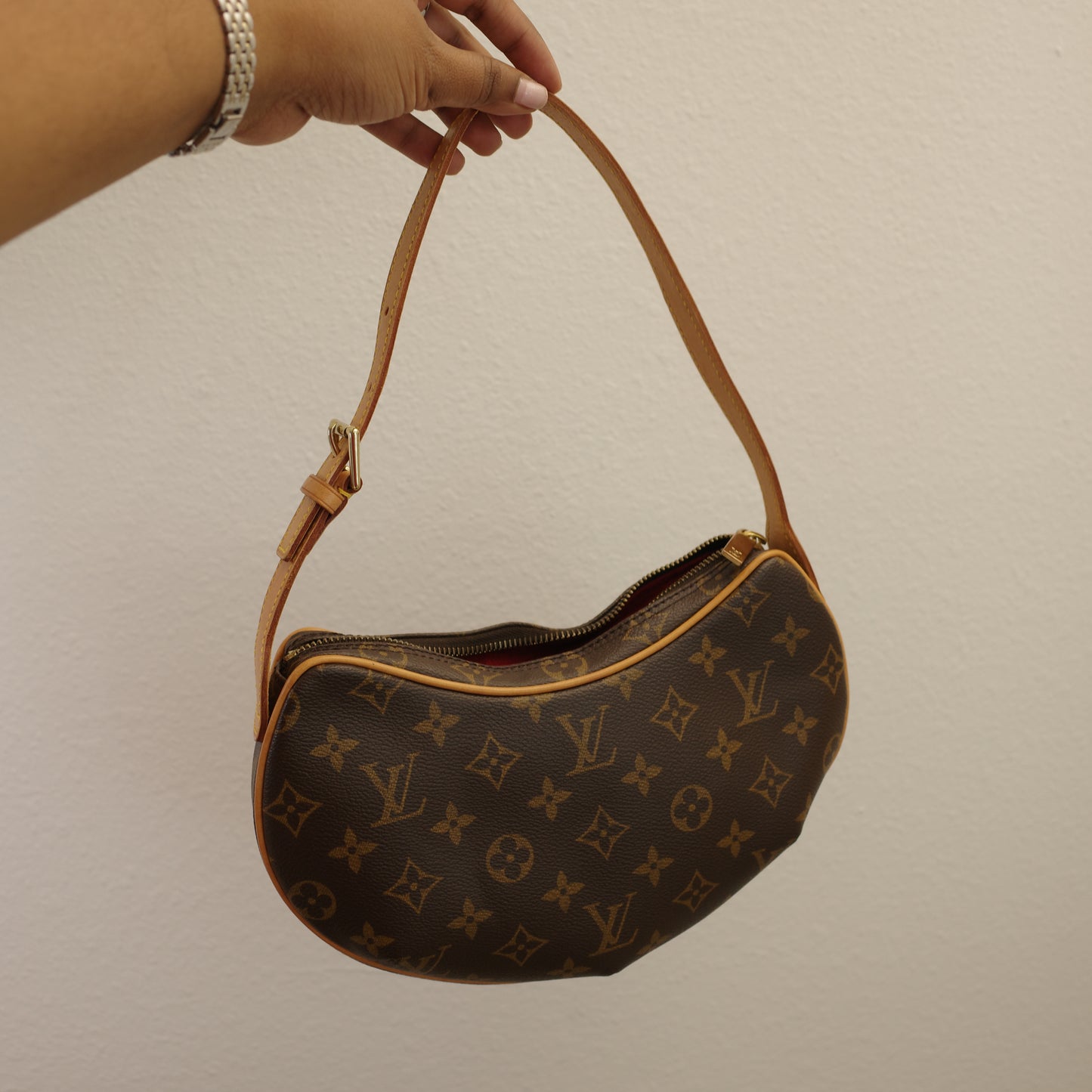 LOUIS VUITTON Monogram Croissant PM