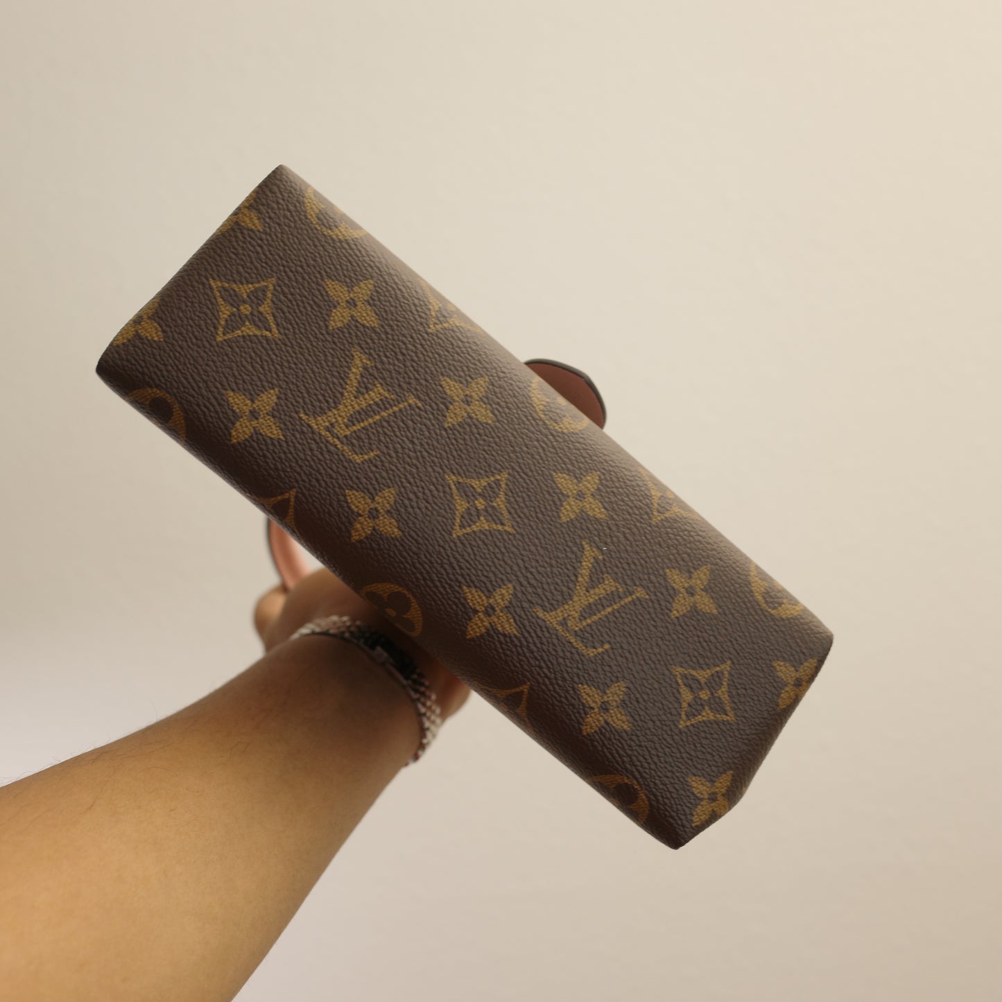 LOUIS VUITTON Locky BB Pink Monogram Crossbody Bag Rose Poudre