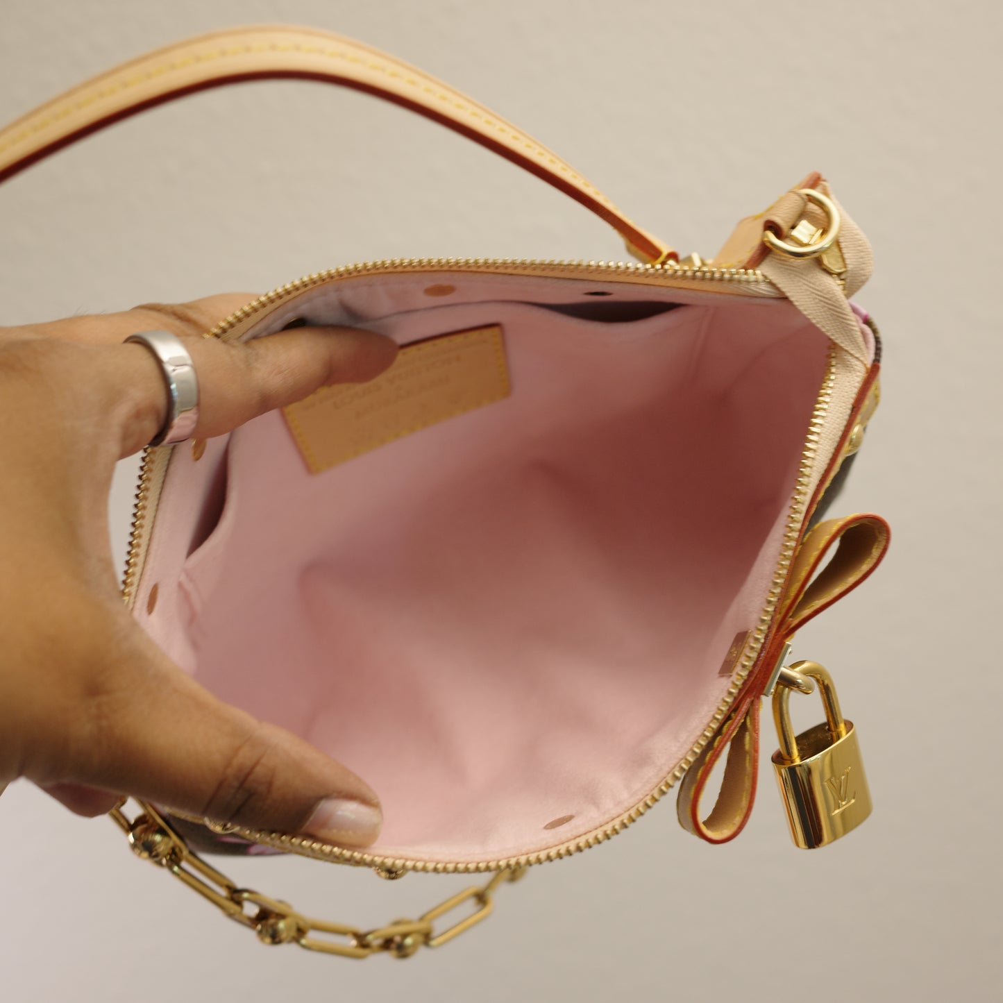 LOUIS VUITTON LV x TM Murakami Cherry Blossom Pochette Accessoires 25th Anniversary Edition