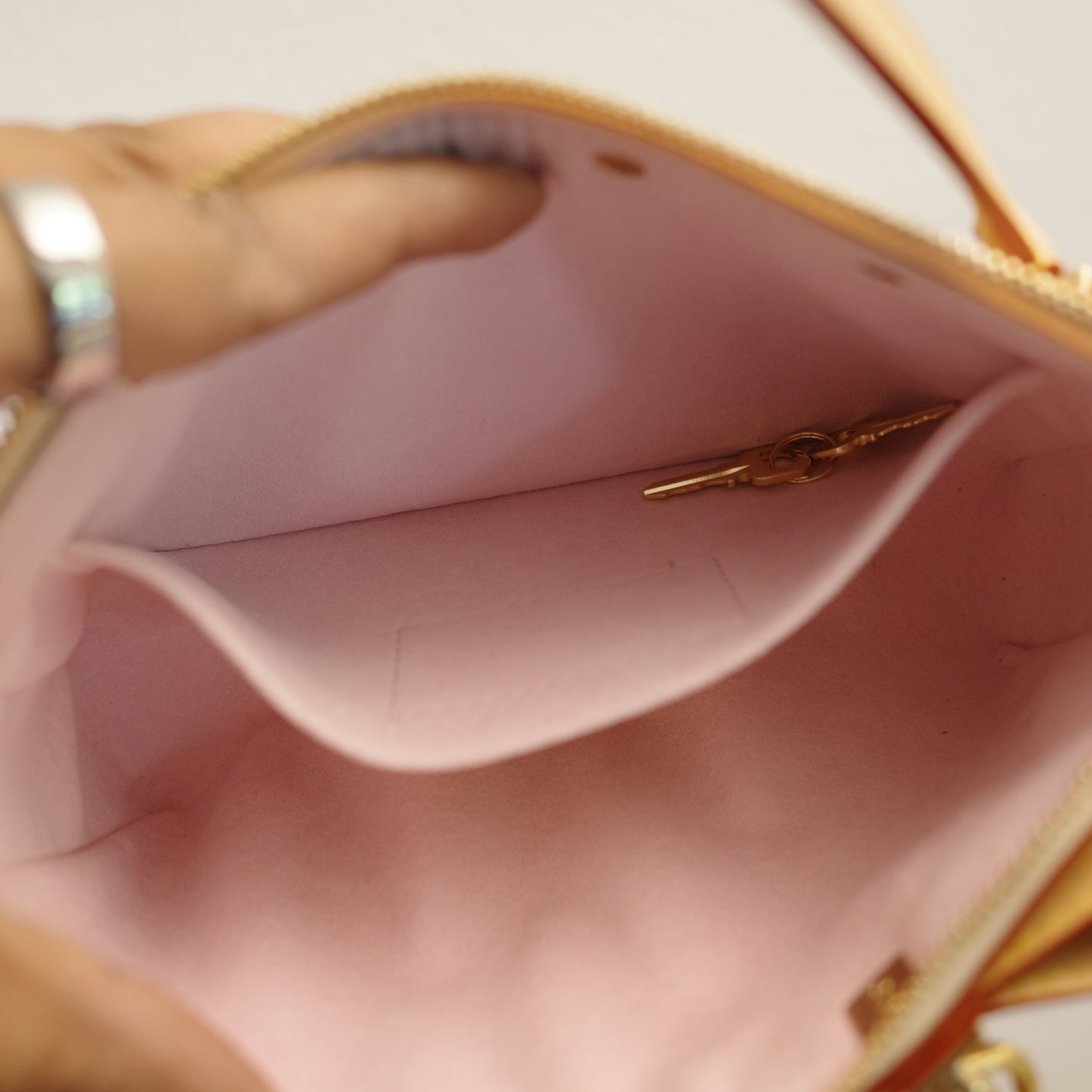 LOUIS VUITTON LV x TM Murakami Cherry Blossom Pochette Accessoires 25th Anniversary Edition