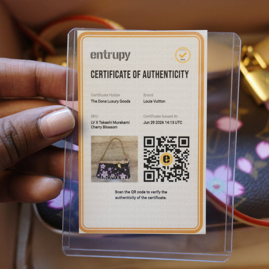 ENTRUPY Certificate of Authenticity (COA)