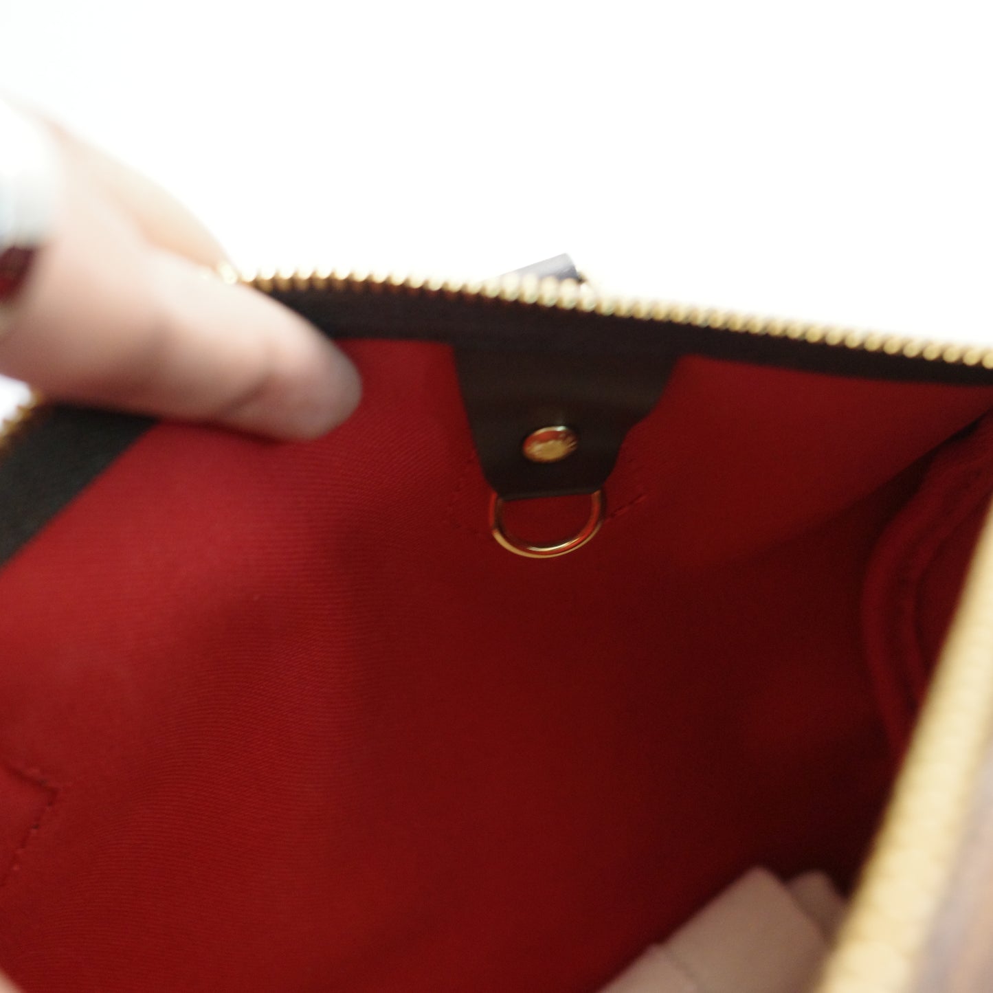 LOUIS VUITTON Damier Ebene Speedy Bandoliere 25